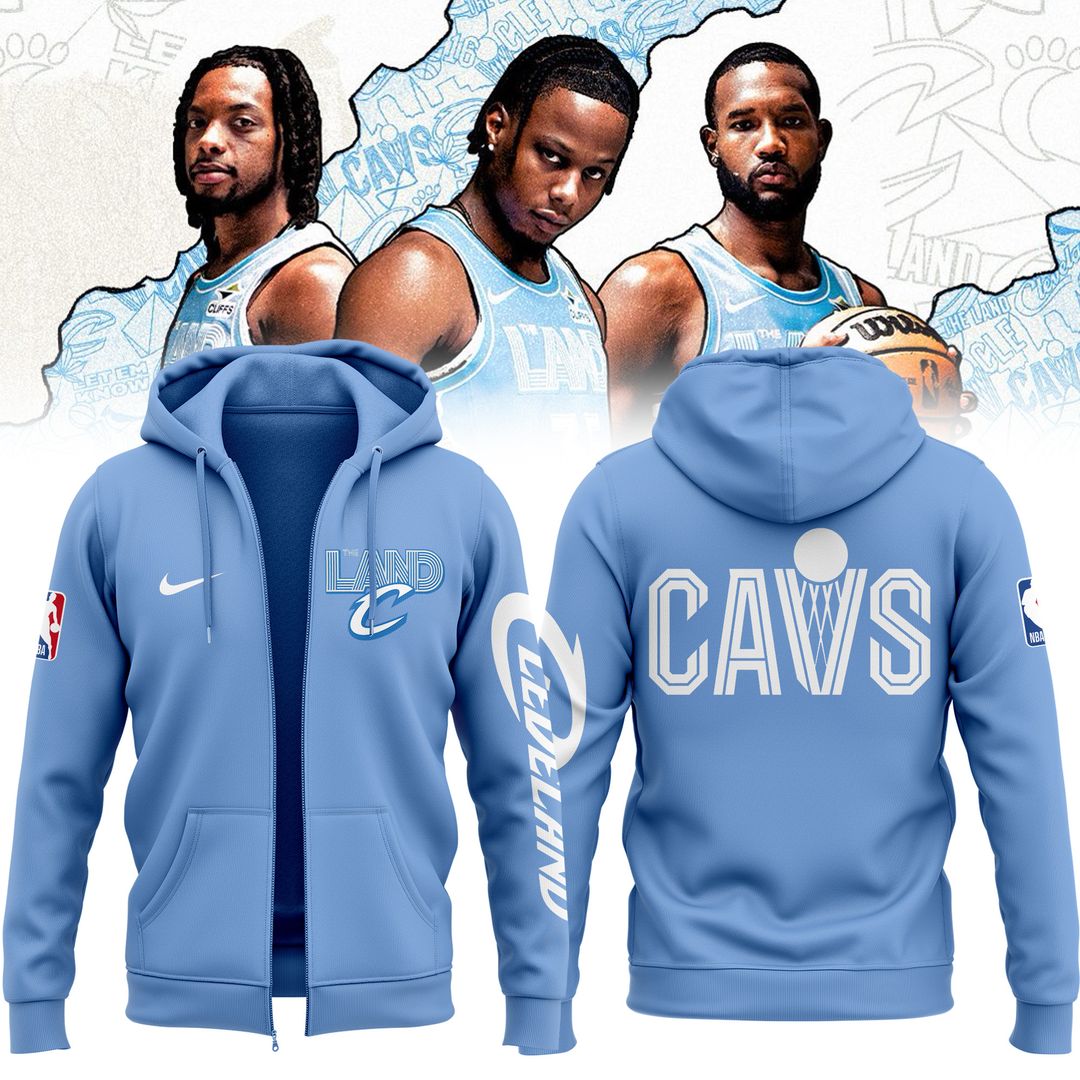 2024/25 Cleveland Cavaliers City Zip Hoodie - Famjoys 2024/25 Cleveland Cavaliers City Zip Hoodie - Famjoys