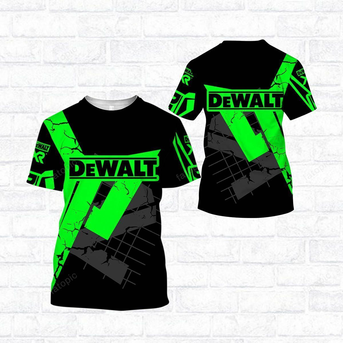 3D All Over DEWALT Shirt Ver 1 - Famjoys 3D All Over DEWALT Shirt Ver 1 - Famjoys