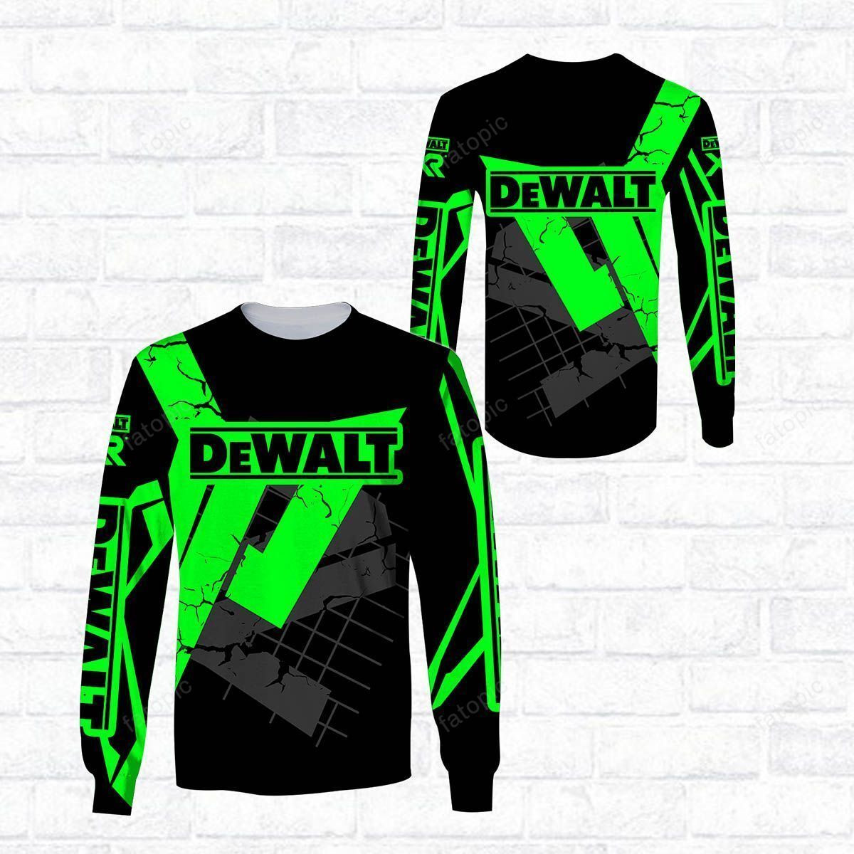 3D All Over DEWALT Shirt Ver 1 - Famjoys 3D All Over DEWALT Shirt Ver 1 - Famjoys