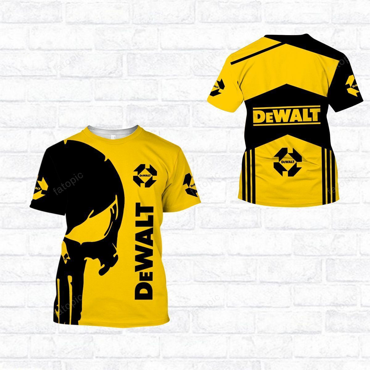 3D All Over DEWALT Shirt Ver 10 - Famjoys 3D All Over DEWALT Shirt Ver 10 - Famjoys