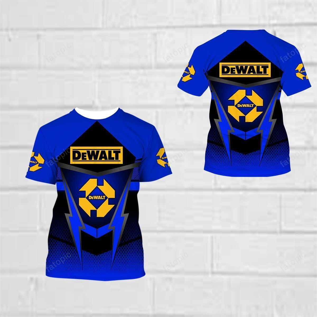3D All Over DEWALT Shirt Ver 11 - Famjoys 3D All Over DEWALT Shirt Ver 11 - Famjoys