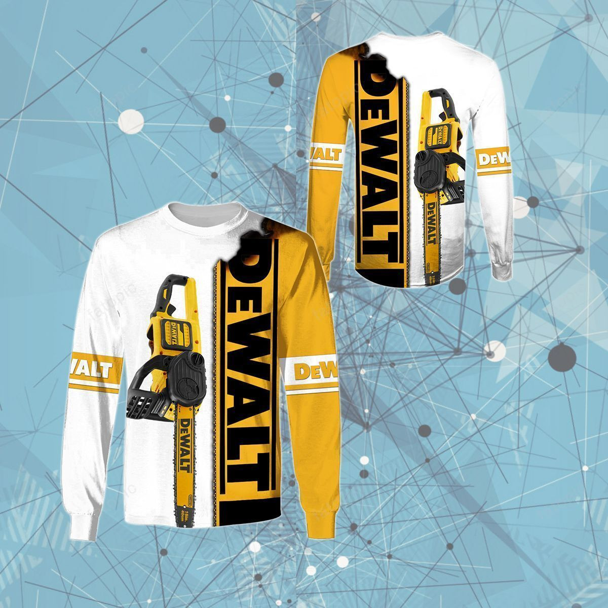 3D All Over DEWALT Shirt Ver 13 - Famjoys 3D All Over DEWALT Shirt Ver 13 - Famjoys