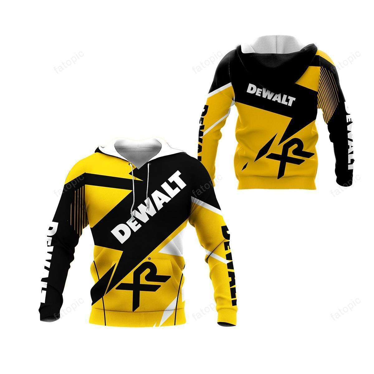 3D All Over DEWALT Shirt Ver 2 - Famjoys 3D All Over DEWALT Shirt Ver 2 - Famjoys