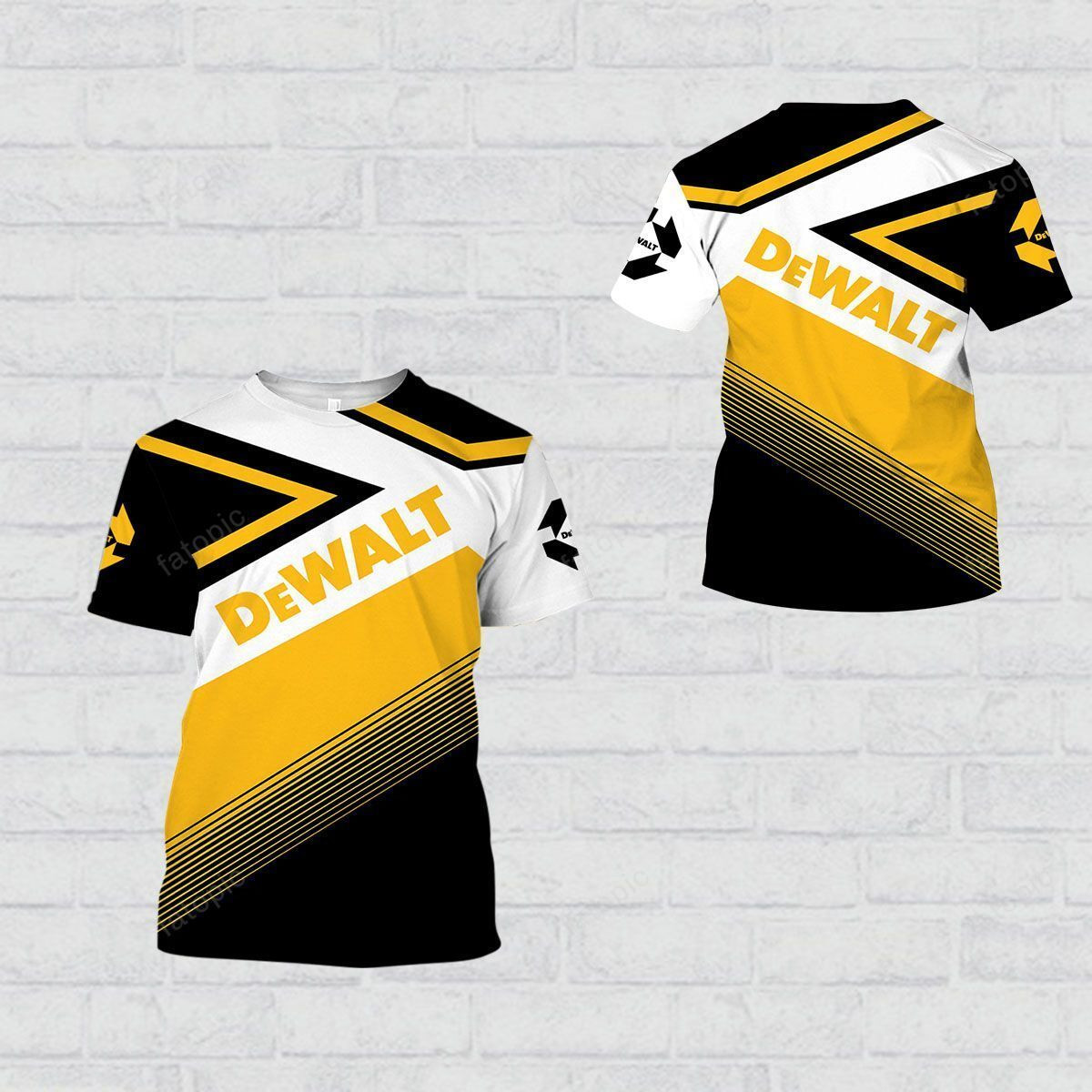 3D All Over DEWALT Shirt Ver 3 - Famjoys 3D All Over DEWALT Shirt Ver 3 - Famjoys