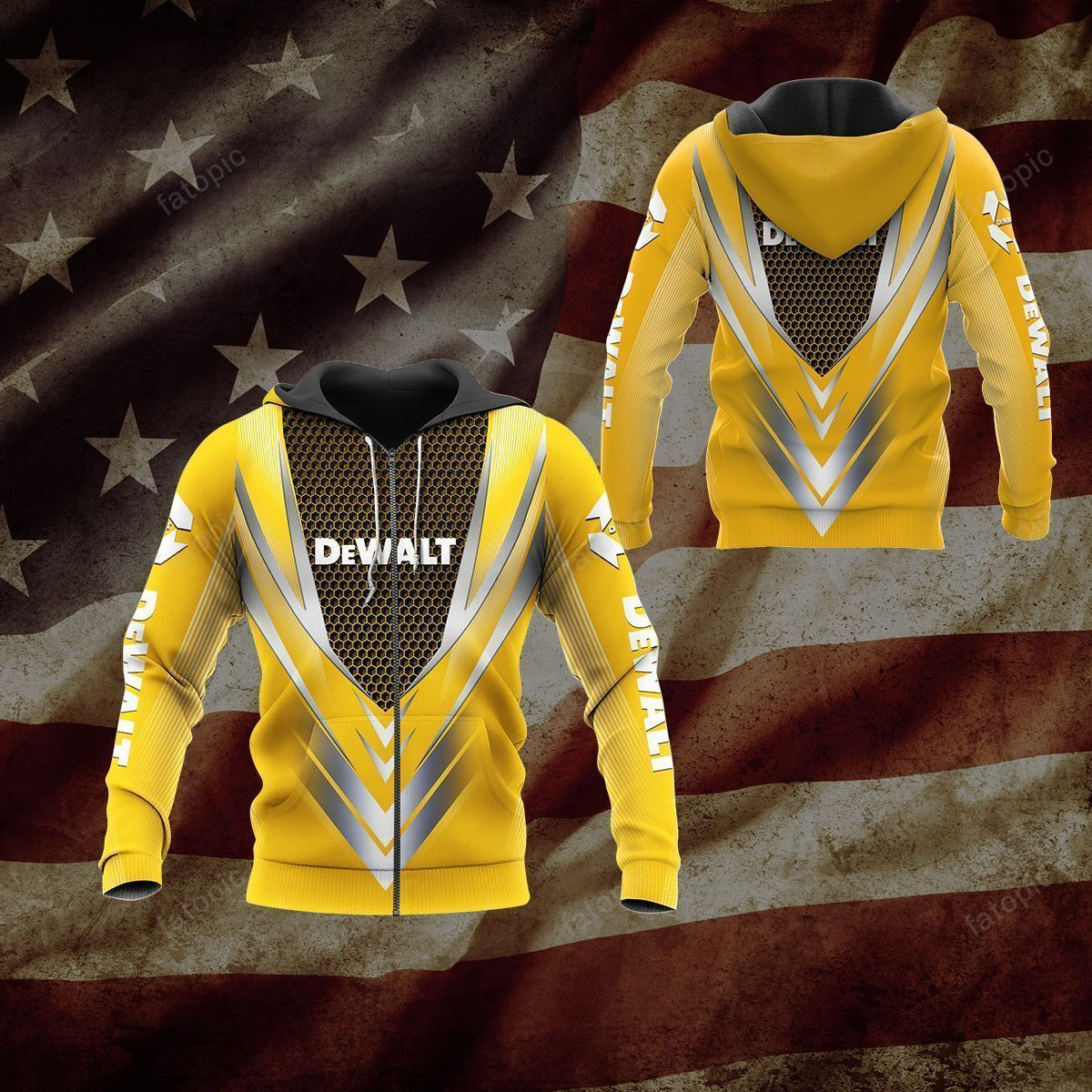 3D All Over DEWALT Shirt Ver 6 - Famjoys 3D All Over DEWALT Shirt Ver 6 - Famjoys