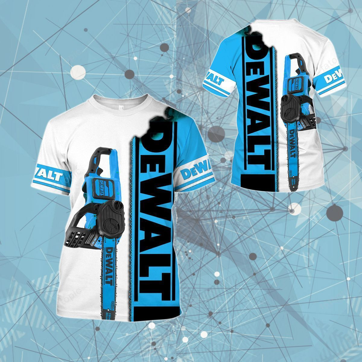 3D All Over DEWALT Shirt Ver 7 - Famjoys 3D All Over DEWALT Shirt Ver 7 - Famjoys