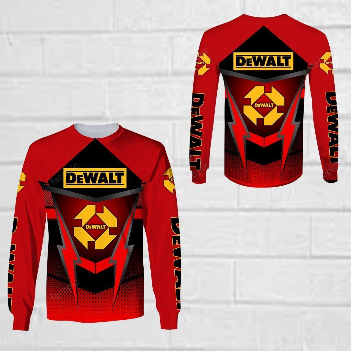 3D All Over DEWALT Shirt Ver 8 - Famjoys 3D All Over DEWALT Shirt Ver 8 - Famjoys