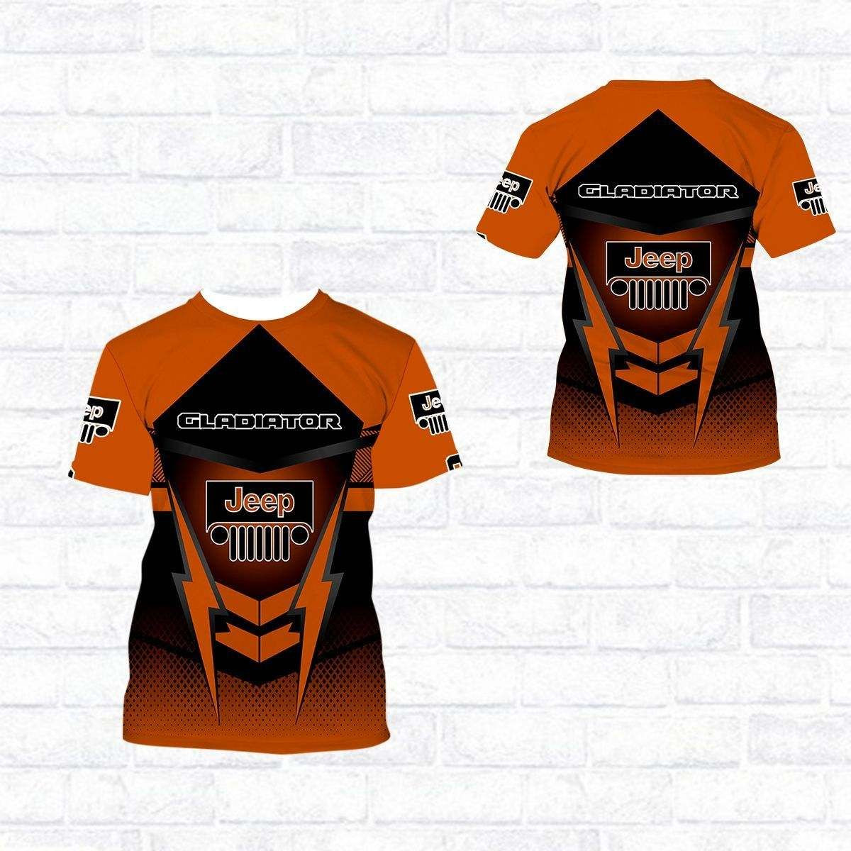 3D All Over Jeep Gladiator Shirt Ver 1 - Famjoys 3D All Over Jeep Gladiator Shirt Ver 1 - Famjoys
