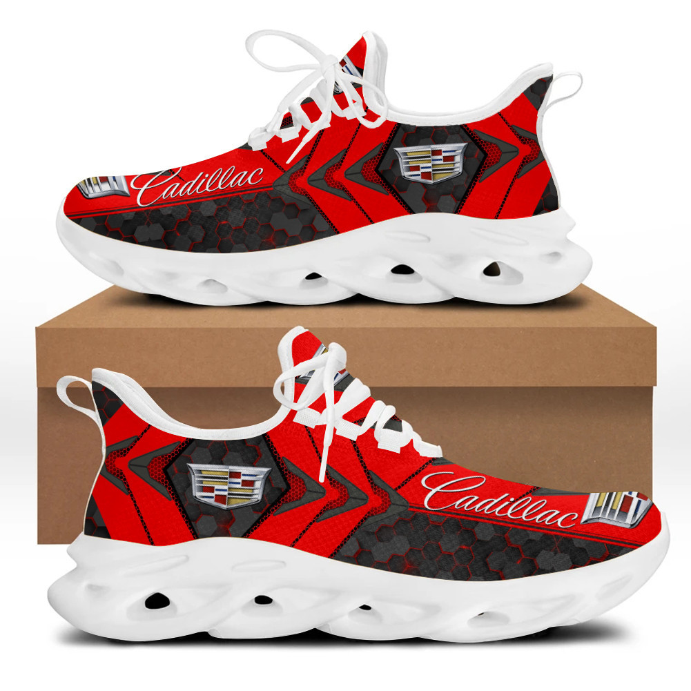 3D All Over Printed Cadillac Running Shoes - Famjoys 3D All Over Printed Cadillac Running Shoes - Famjoys