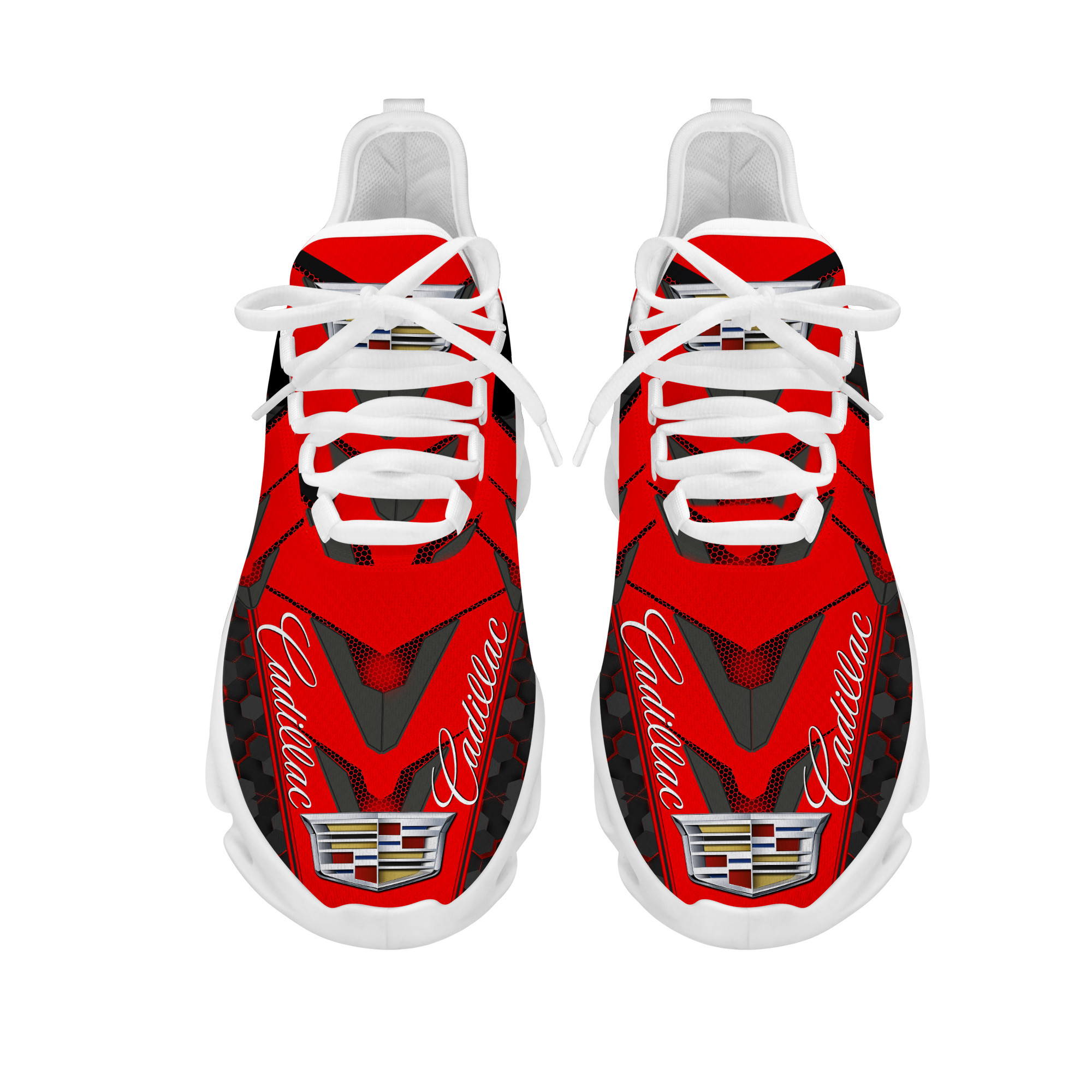 3D All Over Printed Cadillac Running Shoes - Famjoys 3D All Over Printed Cadillac Running Shoes - Famjoys