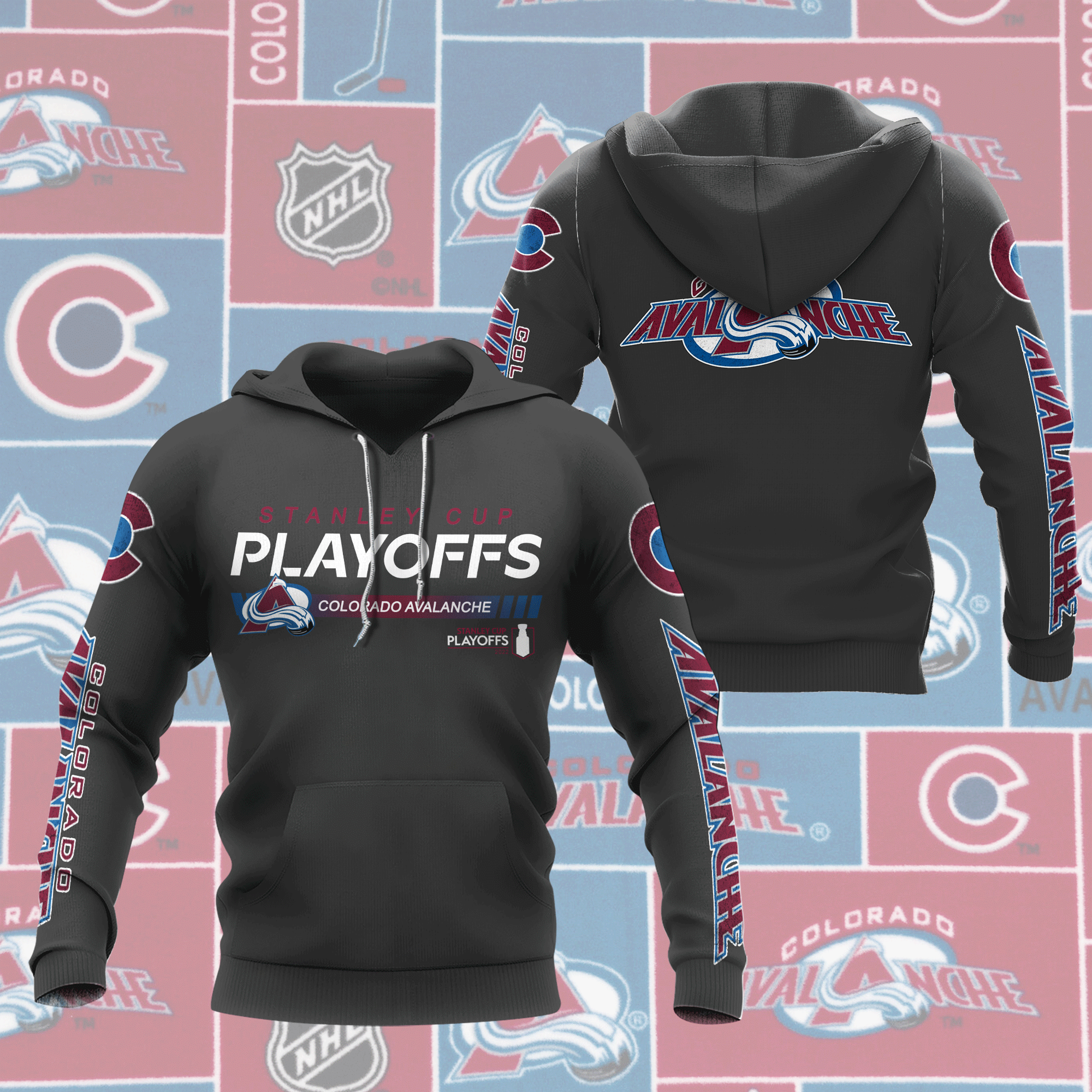 3D All Over Printed Colorado Avalanche Shirt - Famjoys 3D All Over Printed Colorado Avalanche Shirt - Famjoys