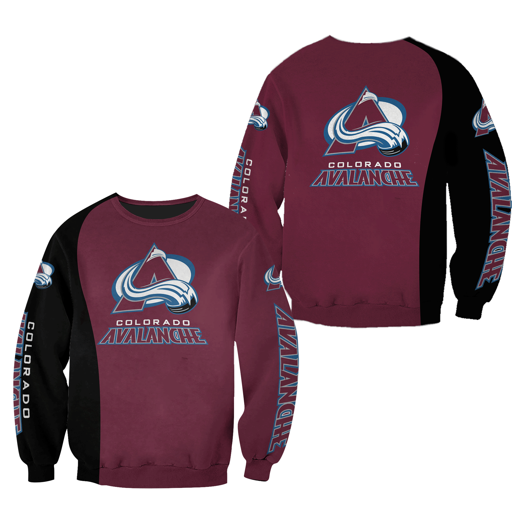 3D All Over Printed Colorado Avalanche Shirt - Famjoys 3D All Over Printed Colorado Avalanche Shirt - Famjoys
