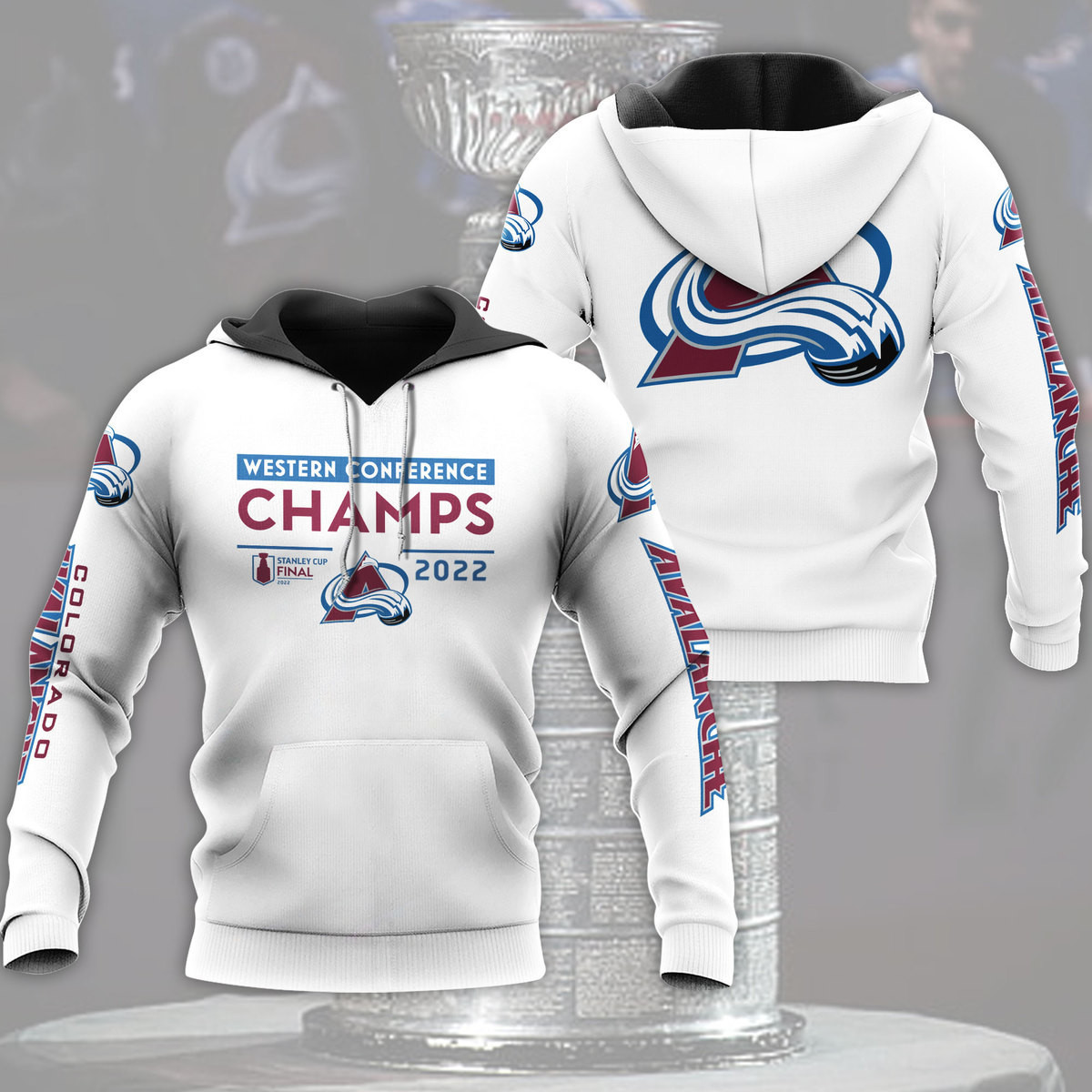 3D All Over Printed Colorado Avalanche Shirt - Famjoys 3D All Over Printed Colorado Avalanche Shirt - Famjoys