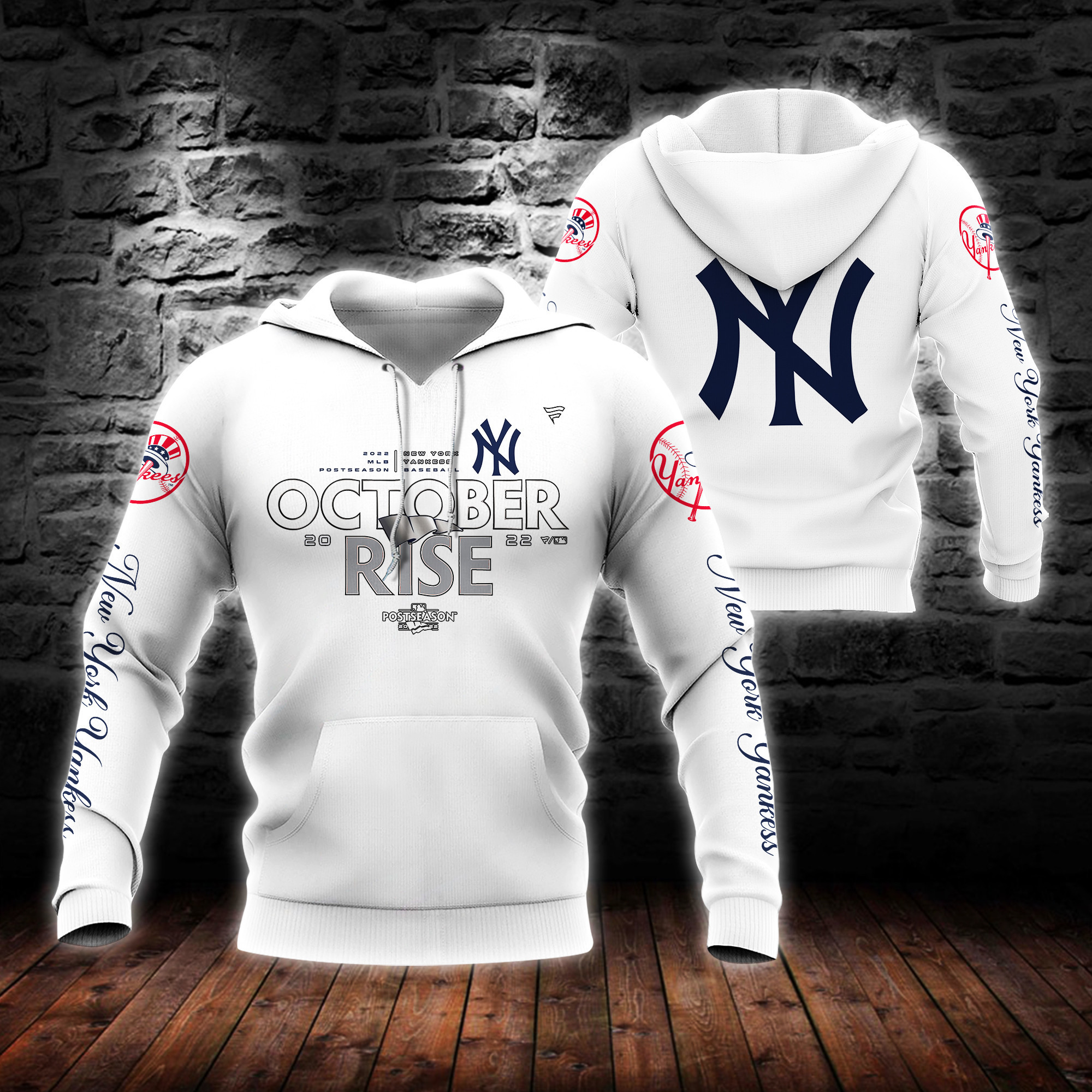 3D All Over Printed New York Yankees Shirt - Famjoys 3D All Over Printed New York Yankees Shirt - Famjoys