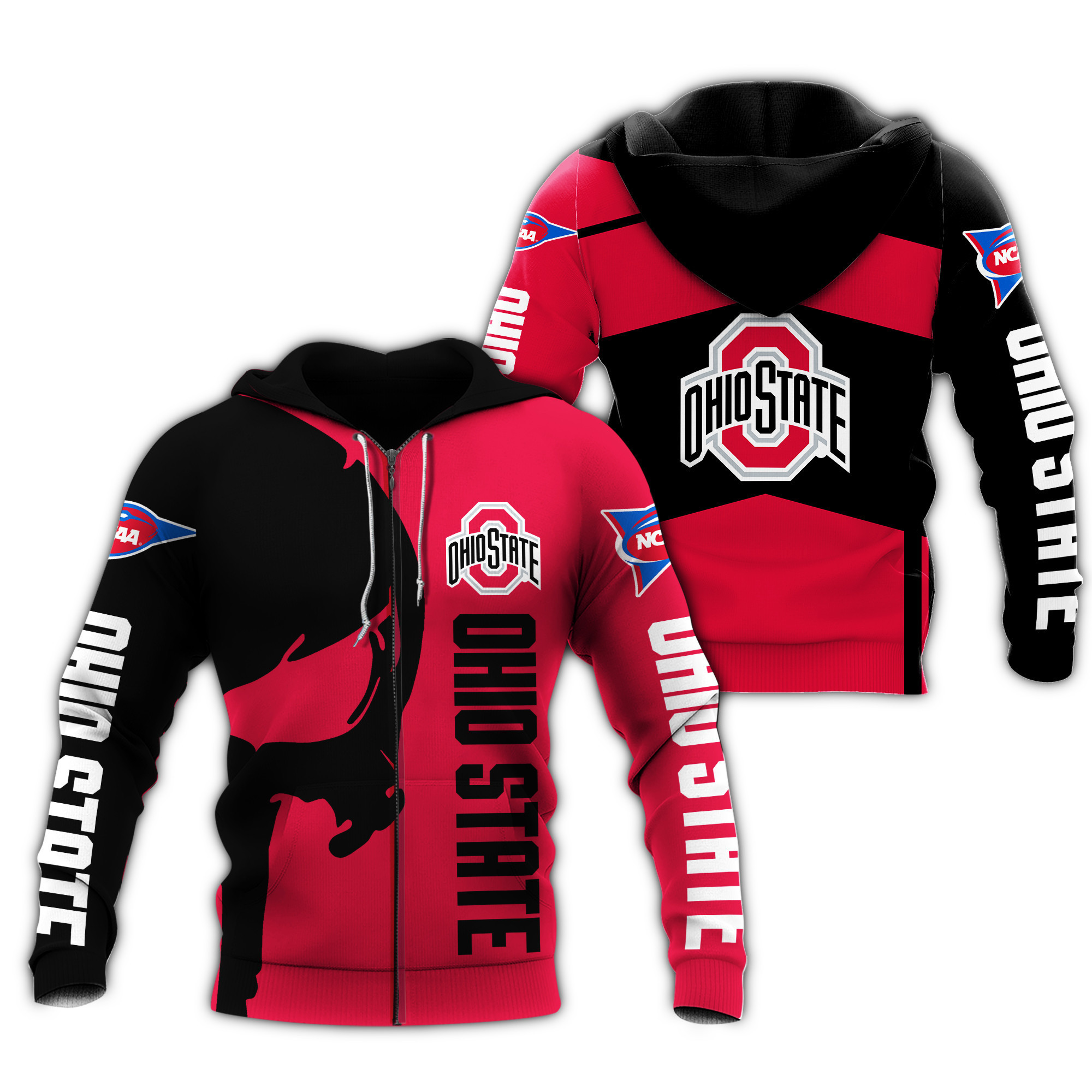3D ALL OVER PRINTED OHIO STATE SHIRTS - Famjoys 3D ALL OVER PRINTED OHIO STATE SHIRTS - Famjoys