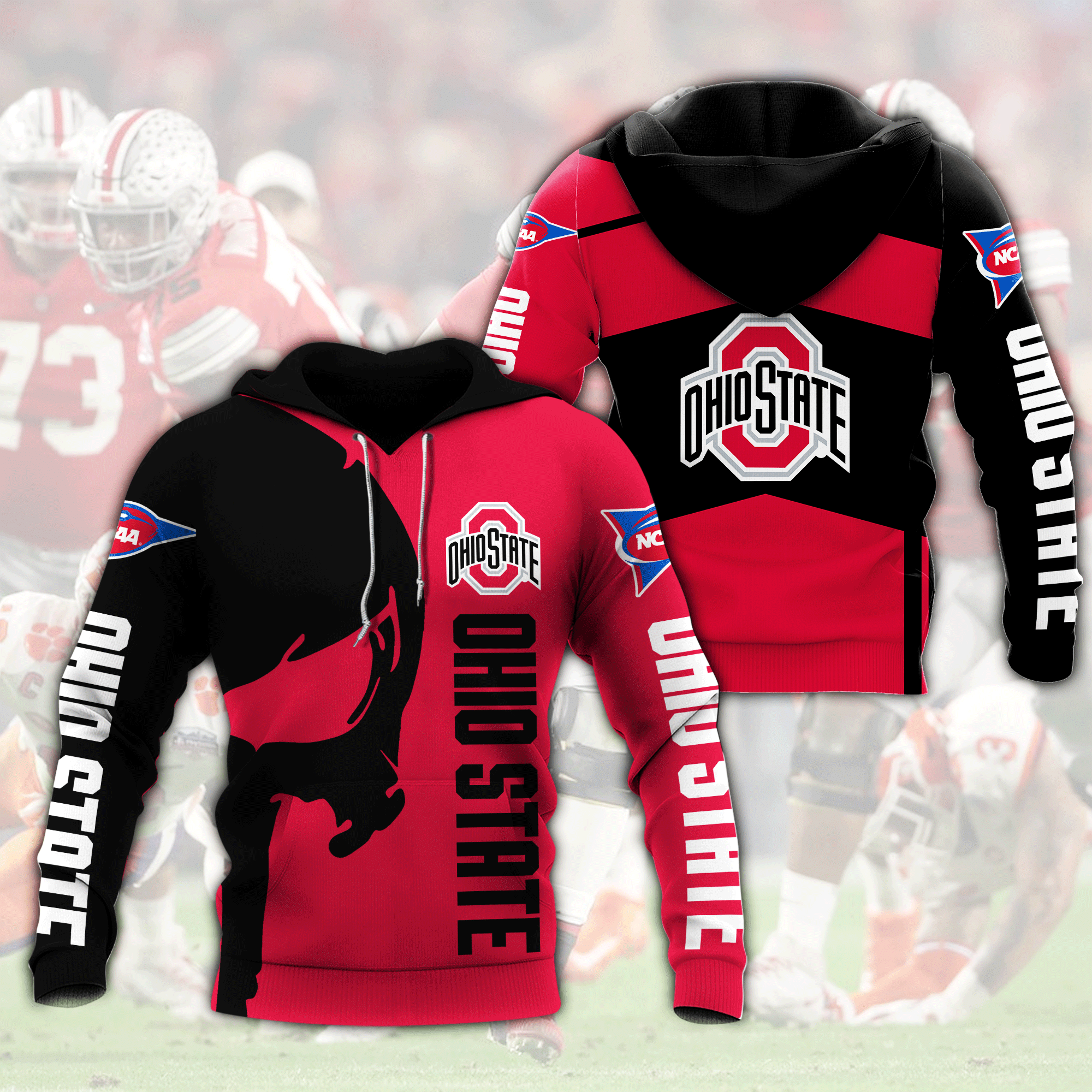 3D ALL OVER PRINTED OHIO STATE SHIRTS - Famjoys 3D ALL OVER PRINTED OHIO STATE SHIRTS - Famjoys