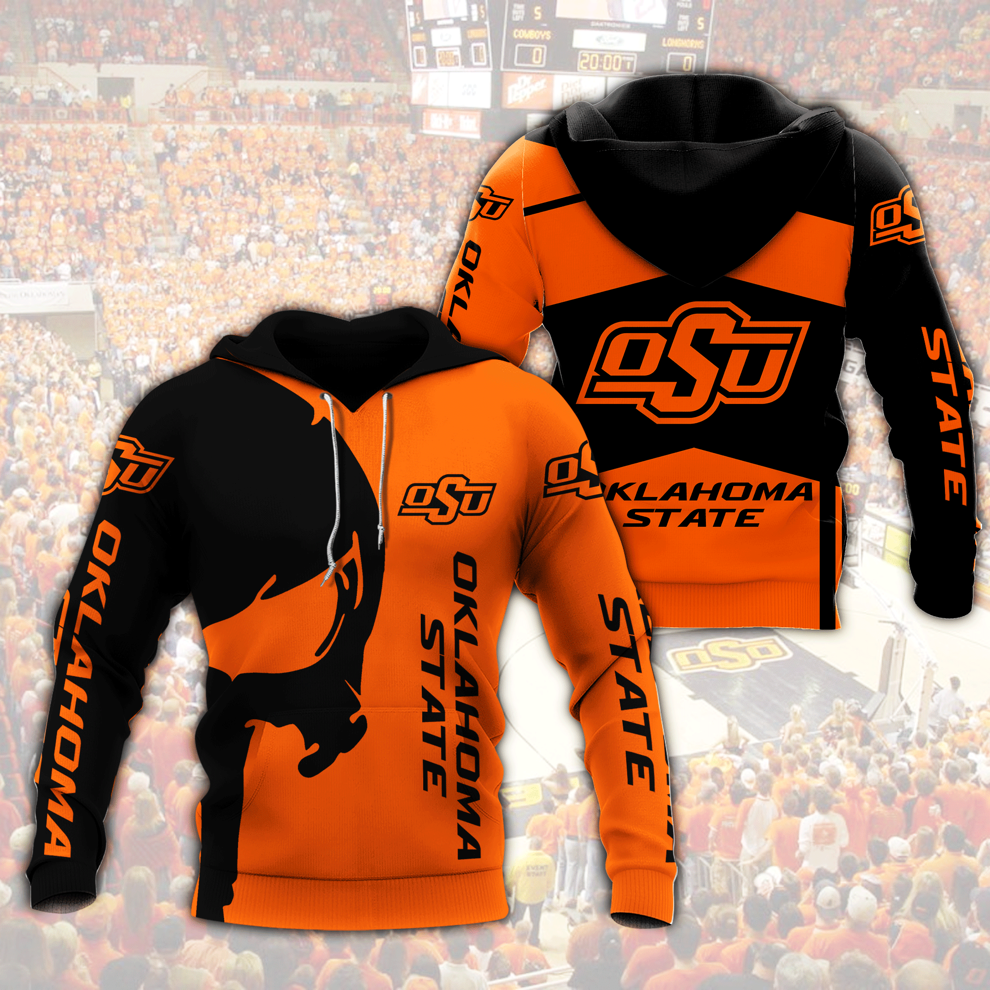 3D ALL OVER PRINTED oklahoma state SHIRT - Famjoys 3D ALL OVER PRINTED oklahoma state SHIRT - Famjoys