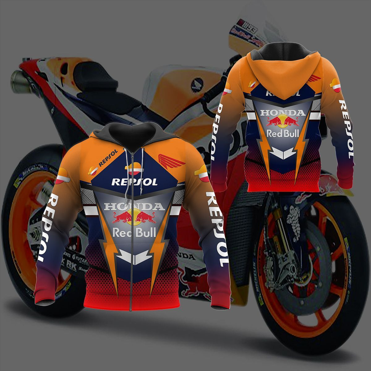 3D All Over Printed Repsol Honda DVT-NH Shirts Ver 1 - Famjoys 3D All Over Printed Repsol Honda DVT-NH Shirts Ver 1 - Famjoys