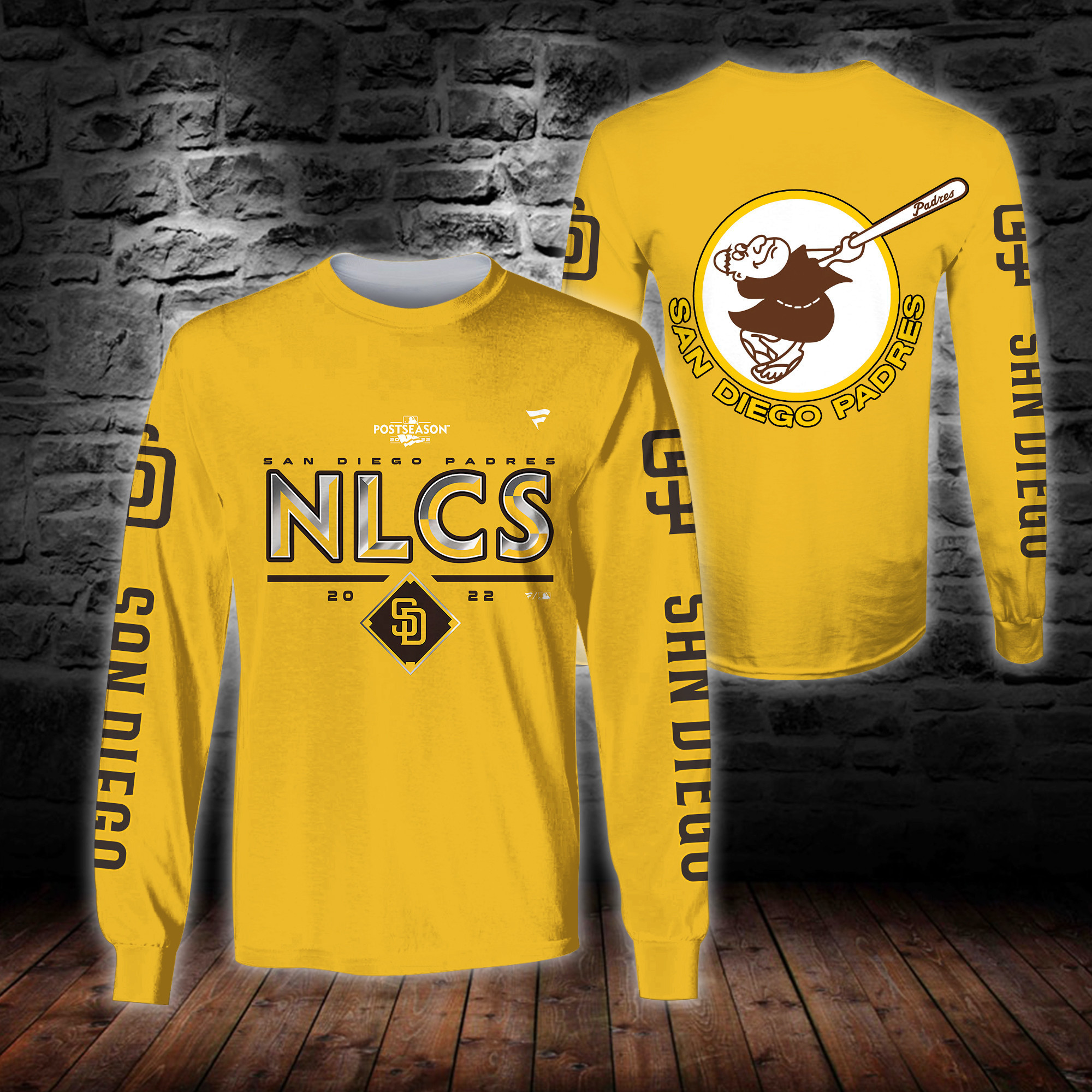 3D All Over Printed San Diego Padres Shirt - Famjoys 3D All Over Printed San Diego Padres Shirt - Famjoys