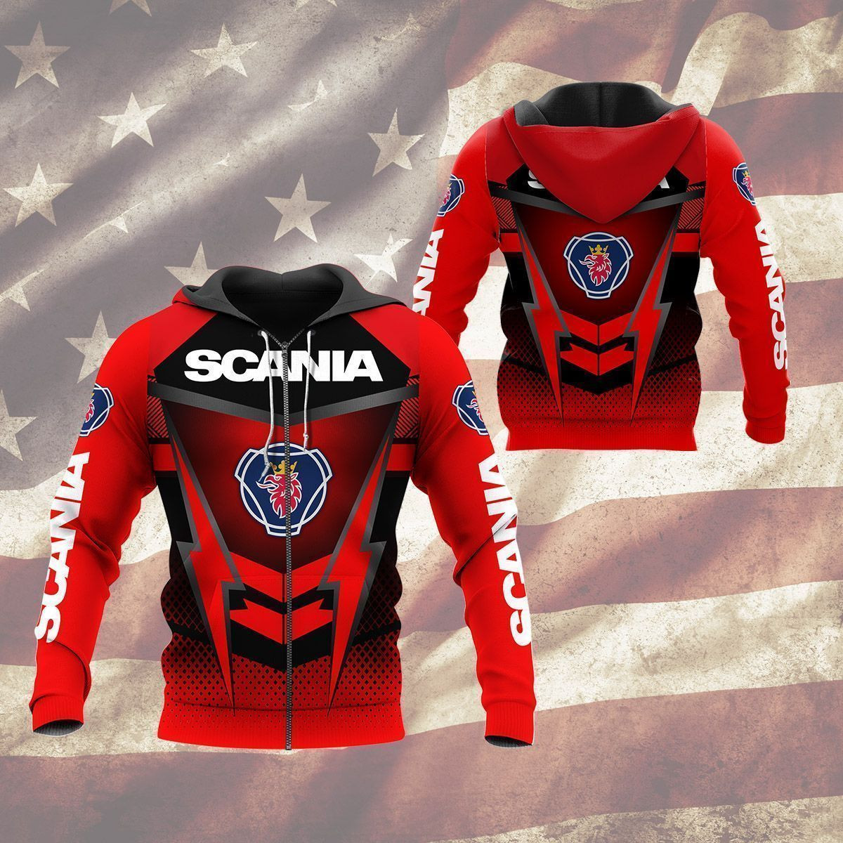 3D All Over Printed Scania Shirts Ver 1 - Famjoys 3D All Over Printed Scania Shirts Ver 1 - Famjoys