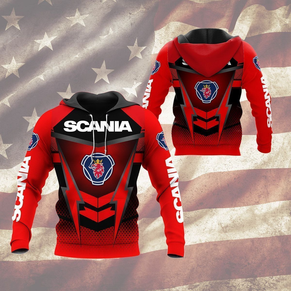 3D All Over Printed Scania Shirts Ver 1 - Famjoys 3D All Over Printed Scania Shirts Ver 1 - Famjoys