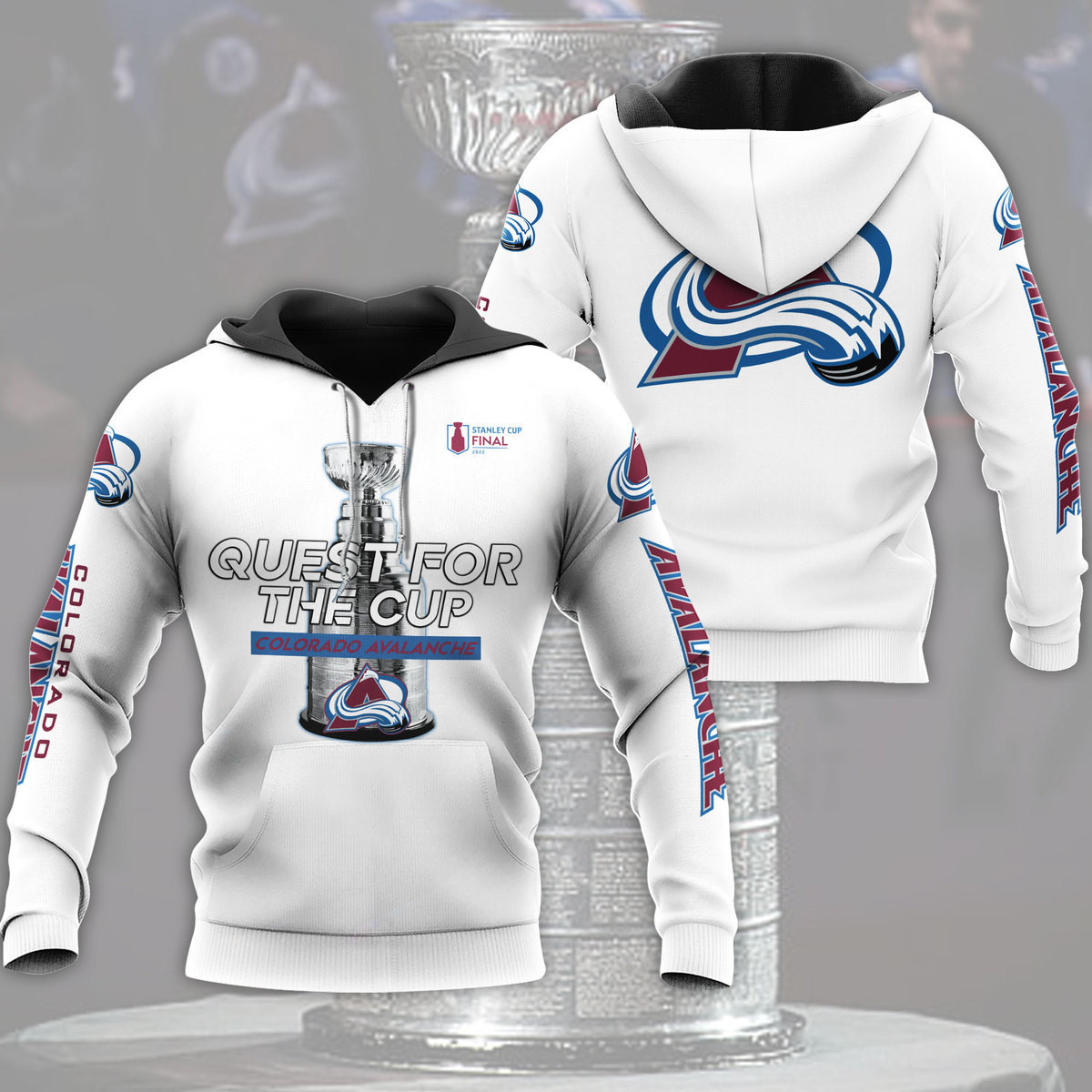 3D All Over Prited Colorado Avalanche Shirt - Famjoys 3D All Over Prited Colorado Avalanche Shirt - Famjoys