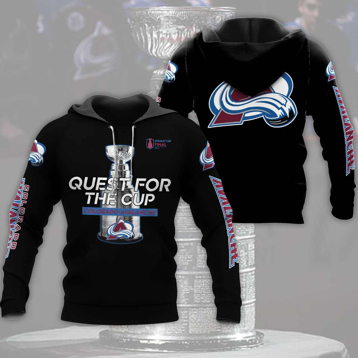 3D All Over Prited Colorado Avalanche Shirt - Famjoys 3D All Over Prited Colorado Avalanche Shirt - Famjoys