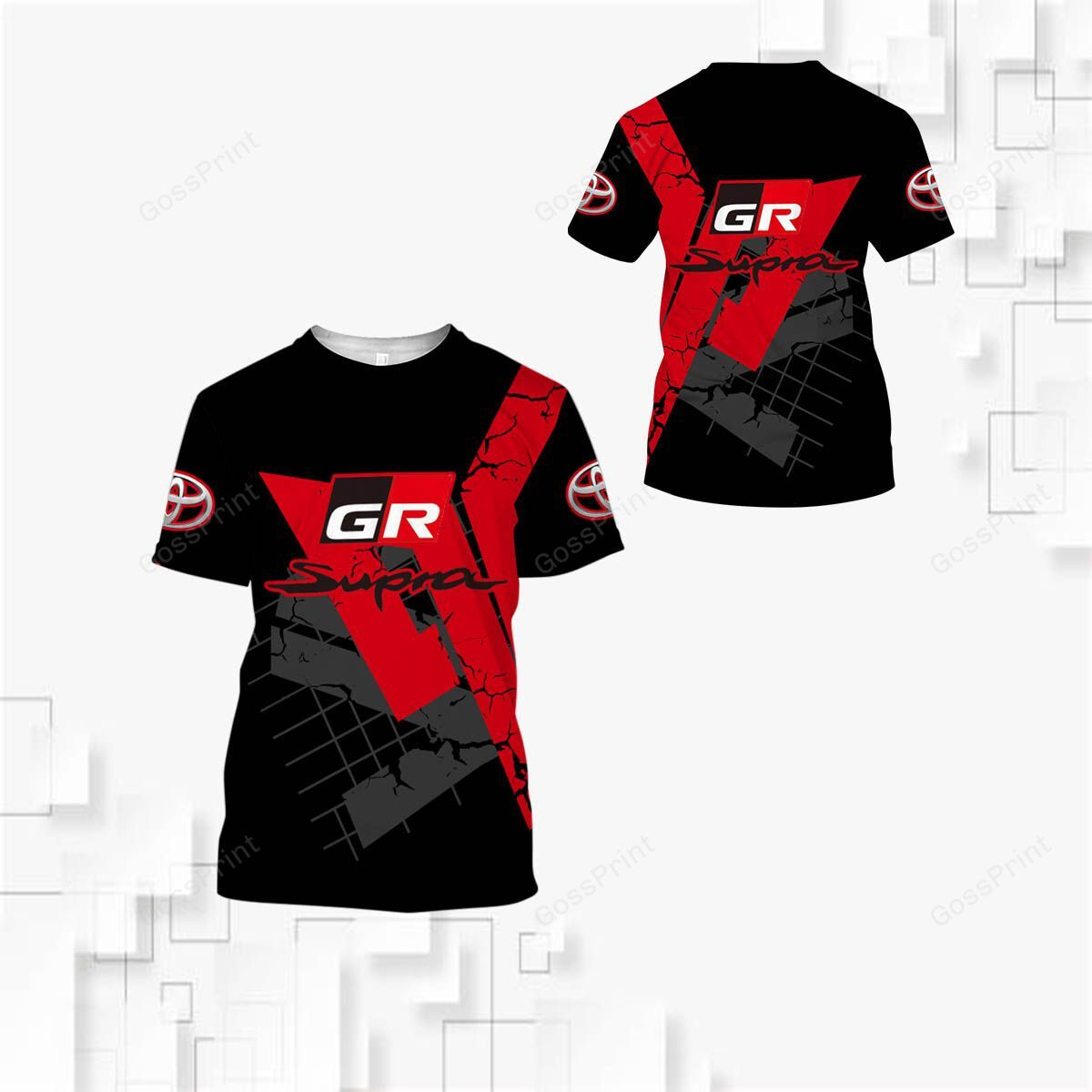 3D All Over Toyota Supra Shirt Ver 12 - Famjoys 3D All Over Toyota Supra Shirt Ver 12 - Famjoys