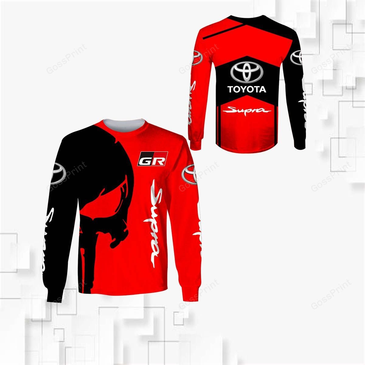 3D All Over Toyota Supra Shirt Ver 2 - Famjoys 3D All Over Toyota Supra Shirt Ver 2 - Famjoys