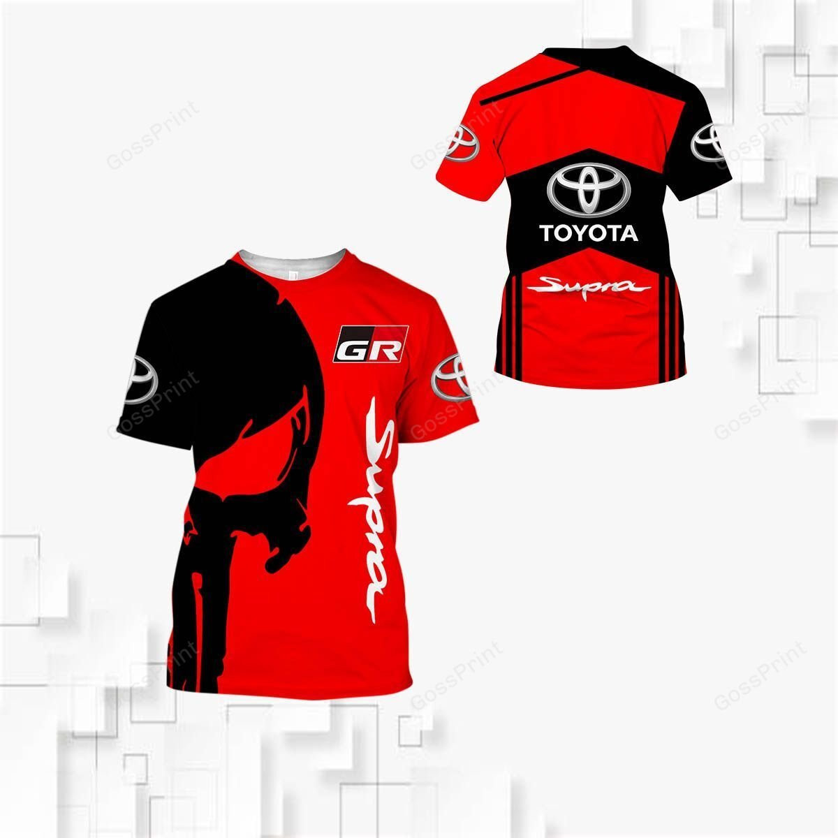 3D All Over Toyota Supra Shirt Ver 2 - Famjoys 3D All Over Toyota Supra Shirt Ver 2 - Famjoys
