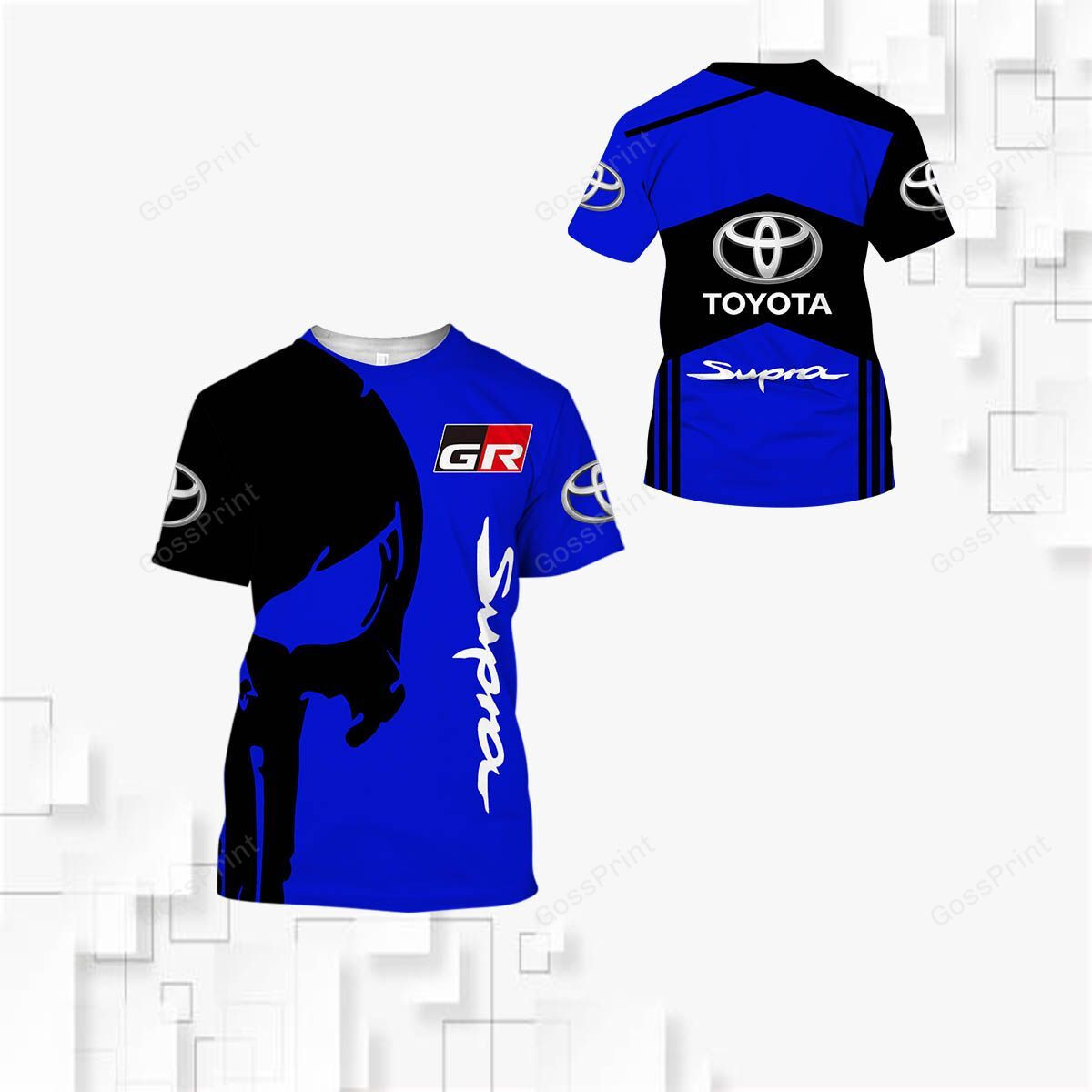3D All Over Toyota Supra Shirt Ver 3 - Famjoys 3D All Over Toyota Supra Shirt Ver 3 - Famjoys