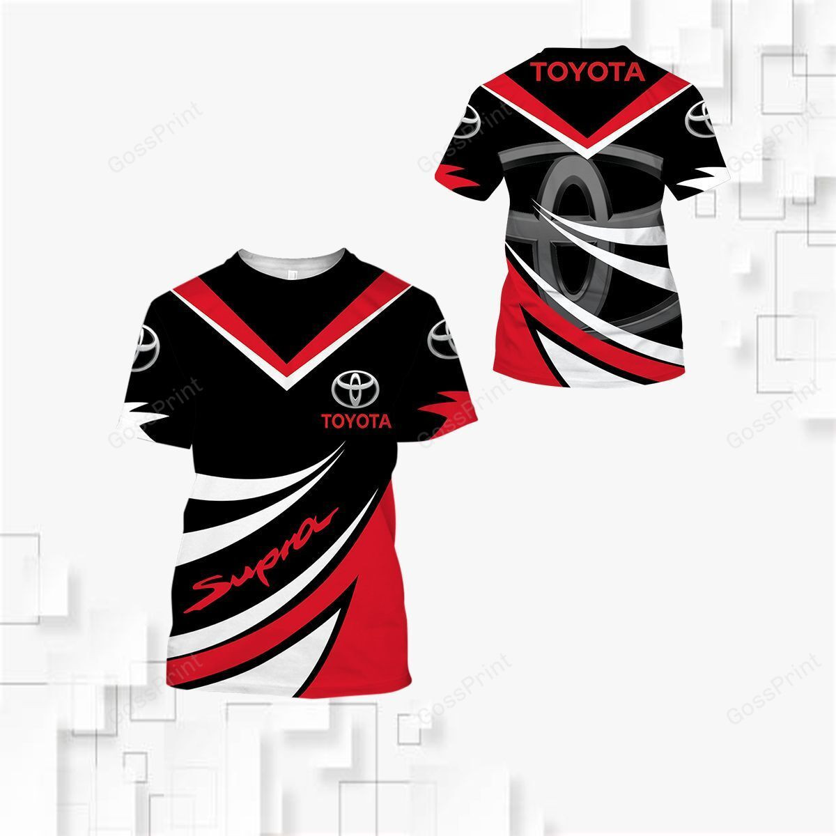 3D All Over Toyota Supra Shirt Ver 9 - Famjoys 3D All Over Toyota Supra Shirt Ver 9 - Famjoys