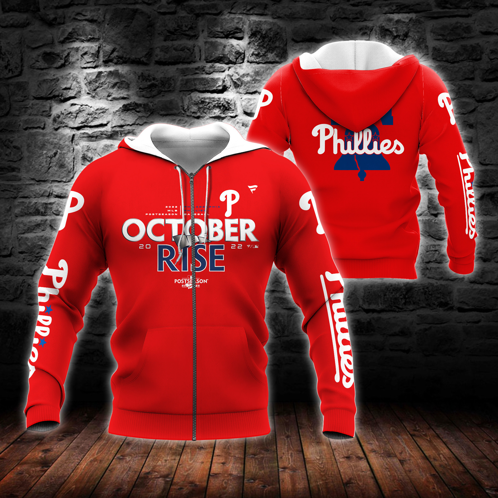3D All Printed Over Philadelphia Phillies Shirt - Famjoys 3D All Printed Over Philadelphia Phillies Shirt - Famjoys