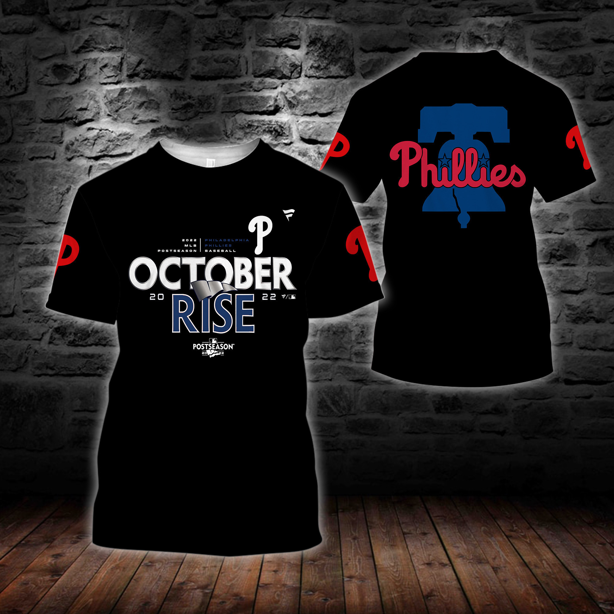 3D All Printed Over Philadelphia Phillies Shirt - Famjoys 3D All Printed Over Philadelphia Phillies Shirt - Famjoys