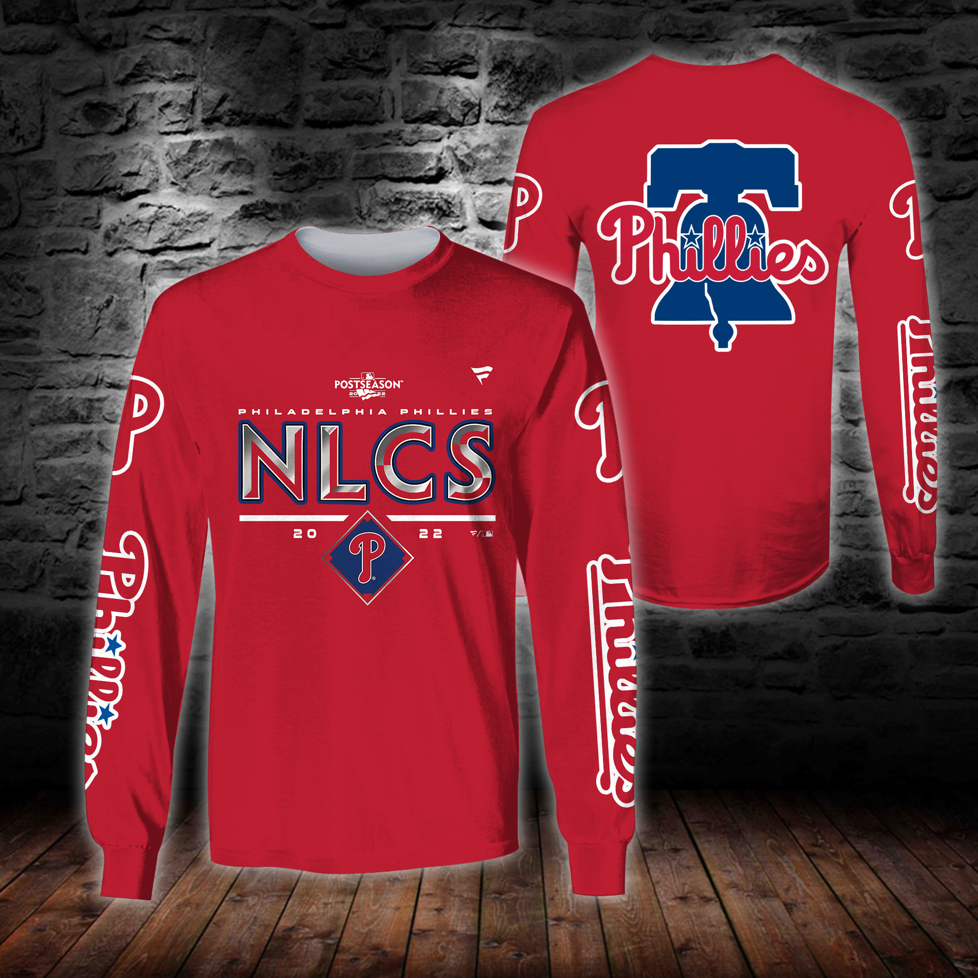 3D All Printed Over Philadelphia Phillies Shirt - Famjoys 3D All Printed Over Philadelphia Phillies Shirt - Famjoys