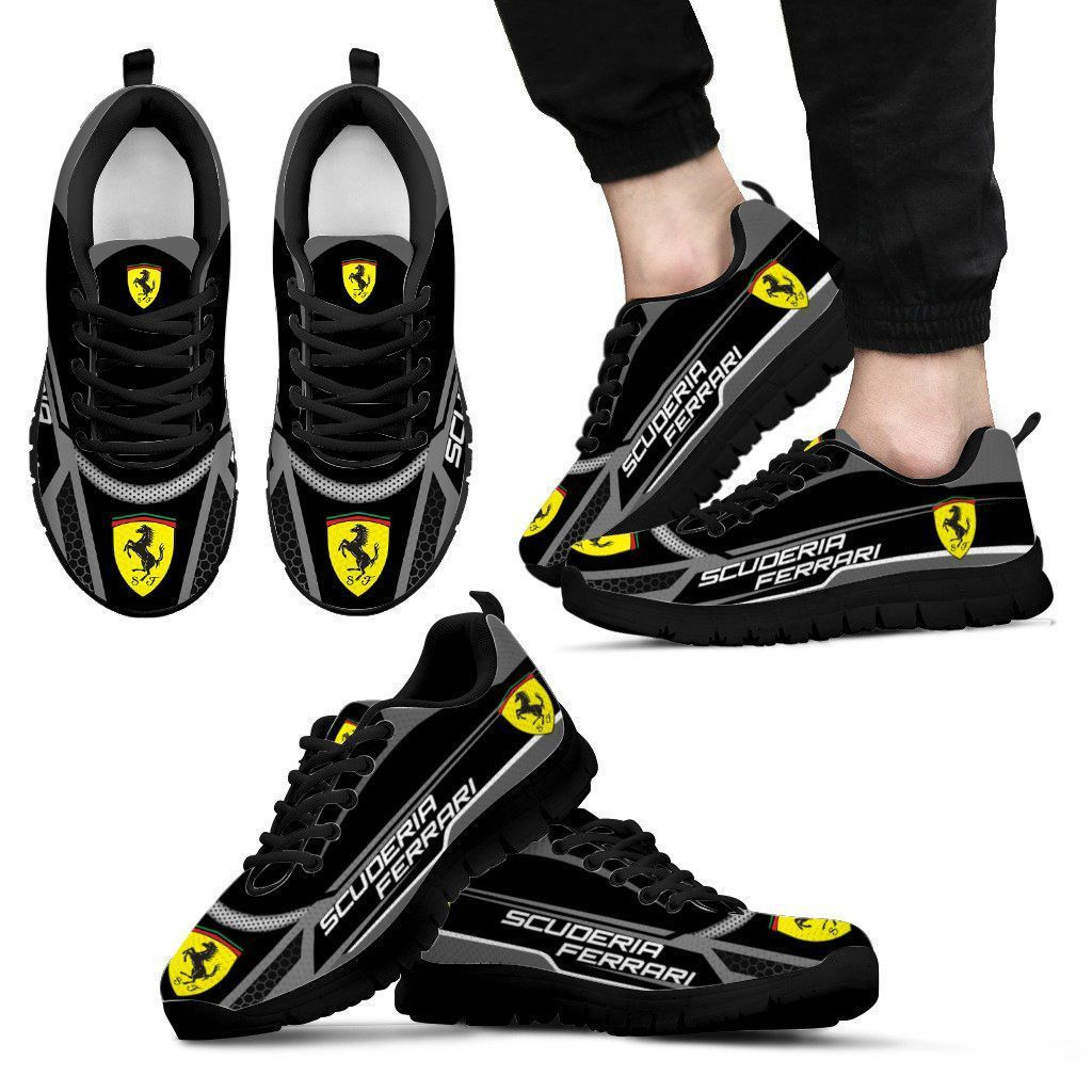 3D Printed FERRARI Sneakers Ver 2 - Famjoys 3D Printed FERRARI Sneakers Ver 2 - Famjoys