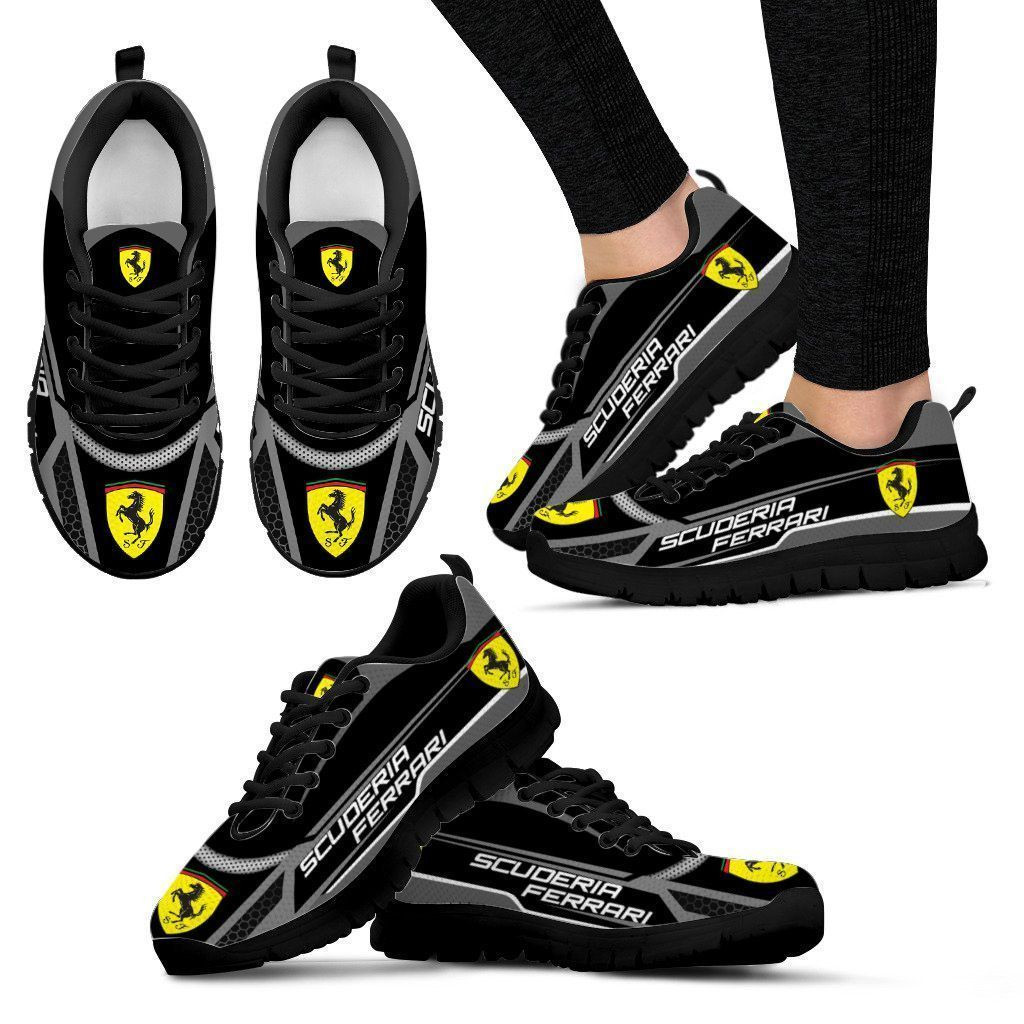 3D Printed FERRARI Sneakers Ver 2 - Famjoys 3D Printed FERRARI Sneakers Ver 2 - Famjoys