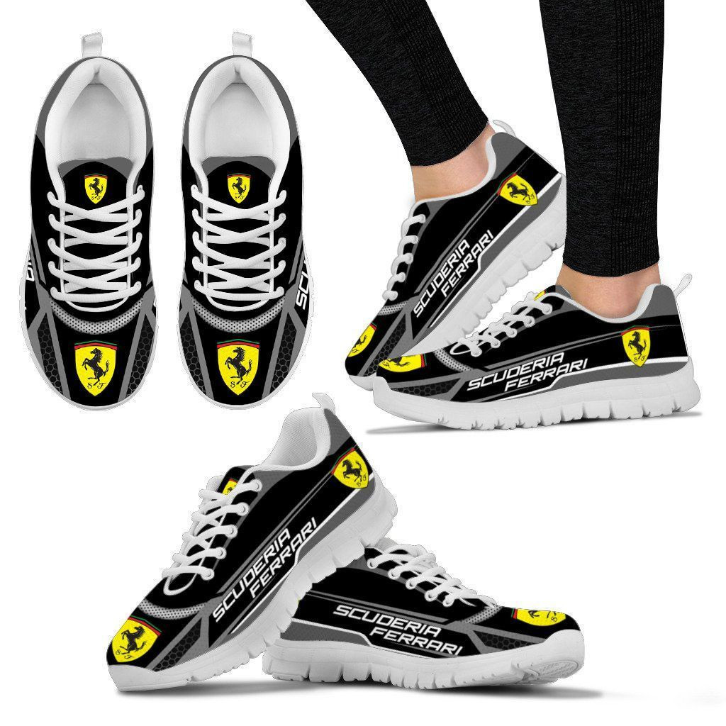 3D Printed FERRARI Sneakers Ver 2 - Famjoys 3D Printed FERRARI Sneakers Ver 2 - Famjoys