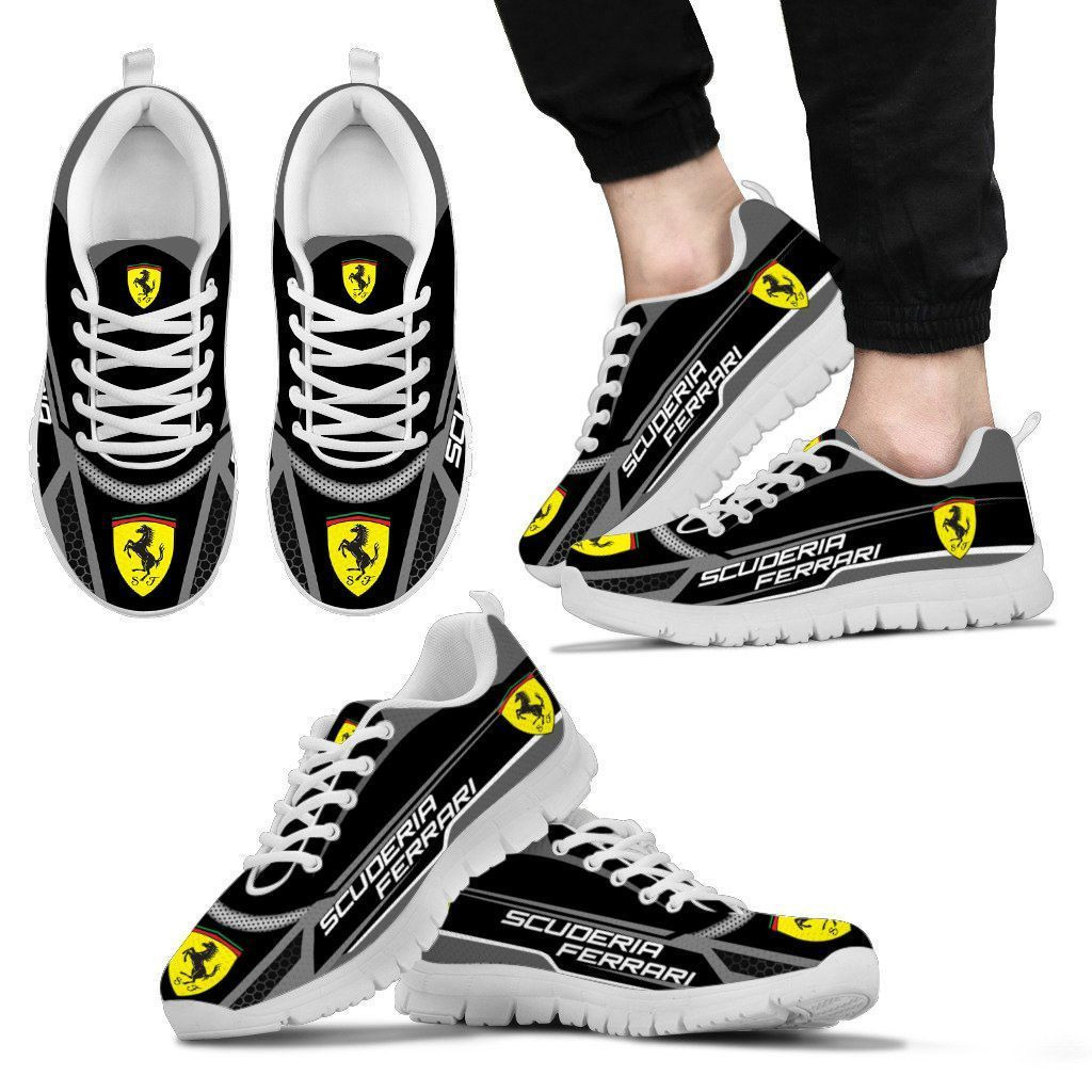 3D Printed FERRARI Sneakers Ver 2 - Famjoys 3D Printed FERRARI Sneakers Ver 2 - Famjoys