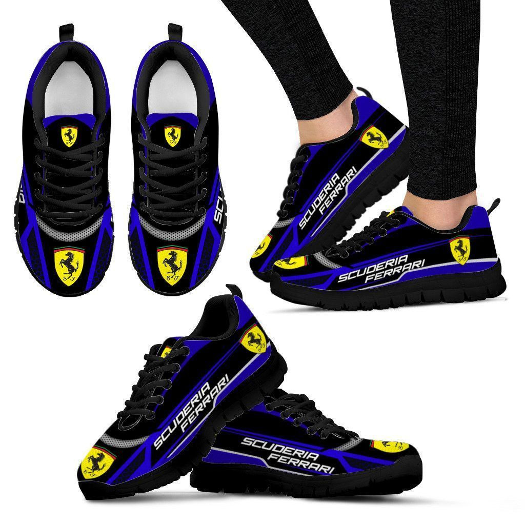 3D Printed FERRARI Sneakers Ver 4 - Famjoys 3D Printed FERRARI Sneakers Ver 4 - Famjoys