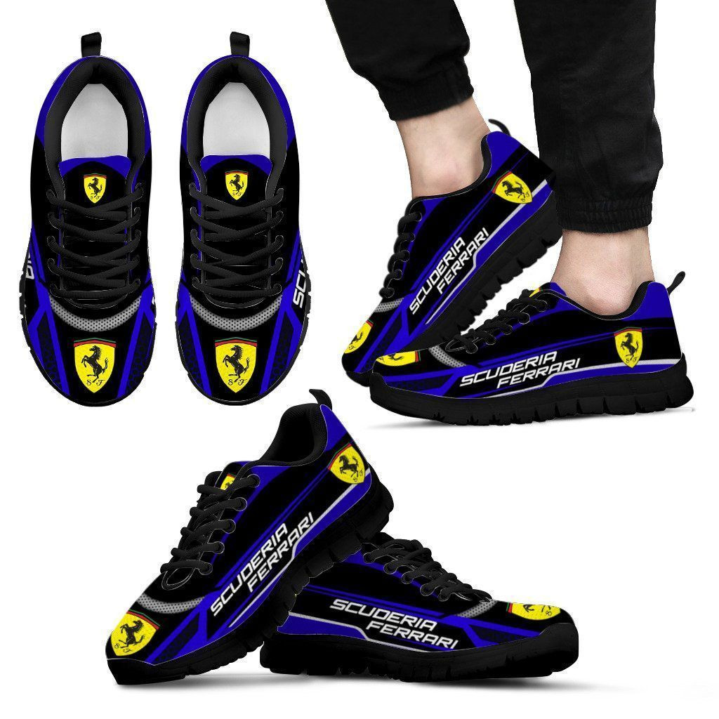 3D Printed FERRARI Sneakers Ver 4 - Famjoys 3D Printed FERRARI Sneakers Ver 4 - Famjoys