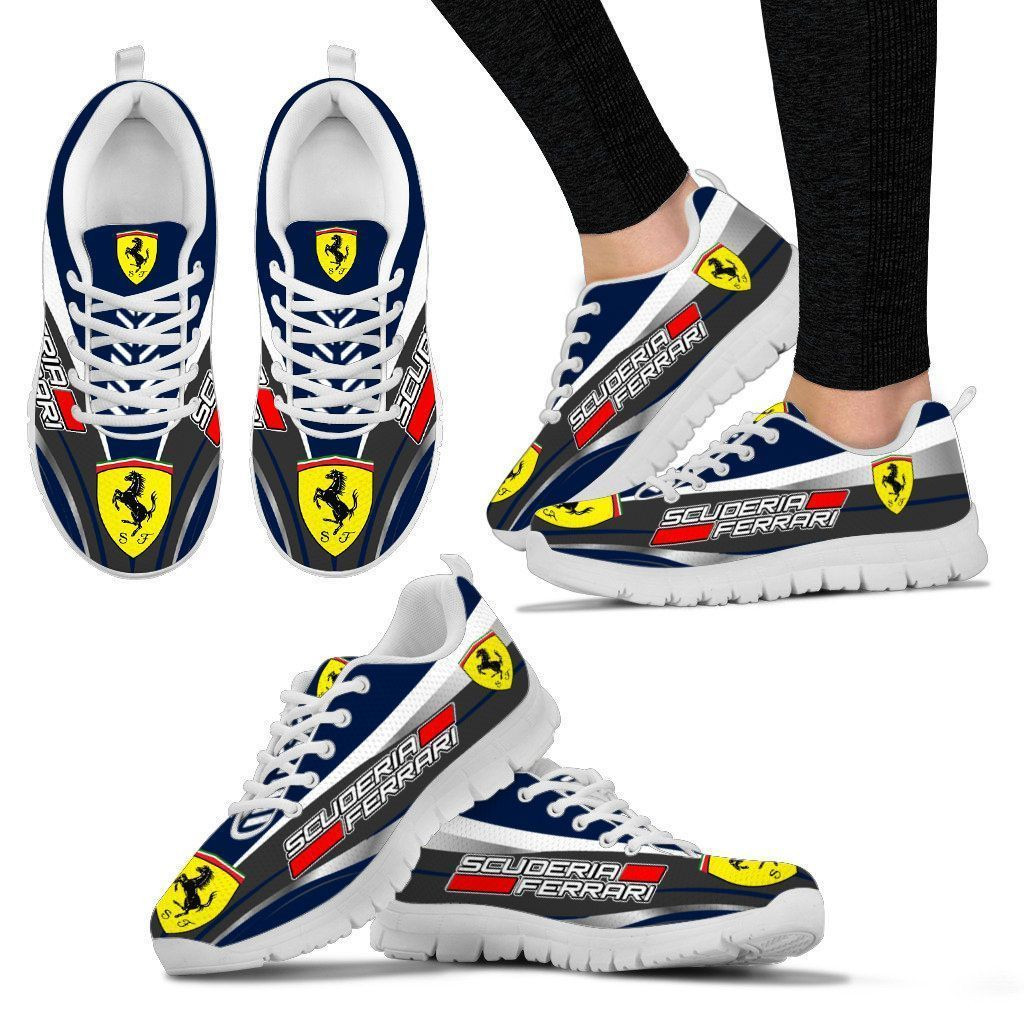 3D Printed FERRARI Sneakers Ver 6 - Famjoys 3D Printed FERRARI Sneakers Ver 6 - Famjoys
