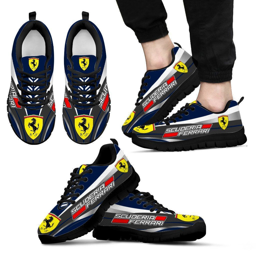 3D Printed FERRARI Sneakers Ver 6 - Famjoys 3D Printed FERRARI Sneakers Ver 6 - Famjoys