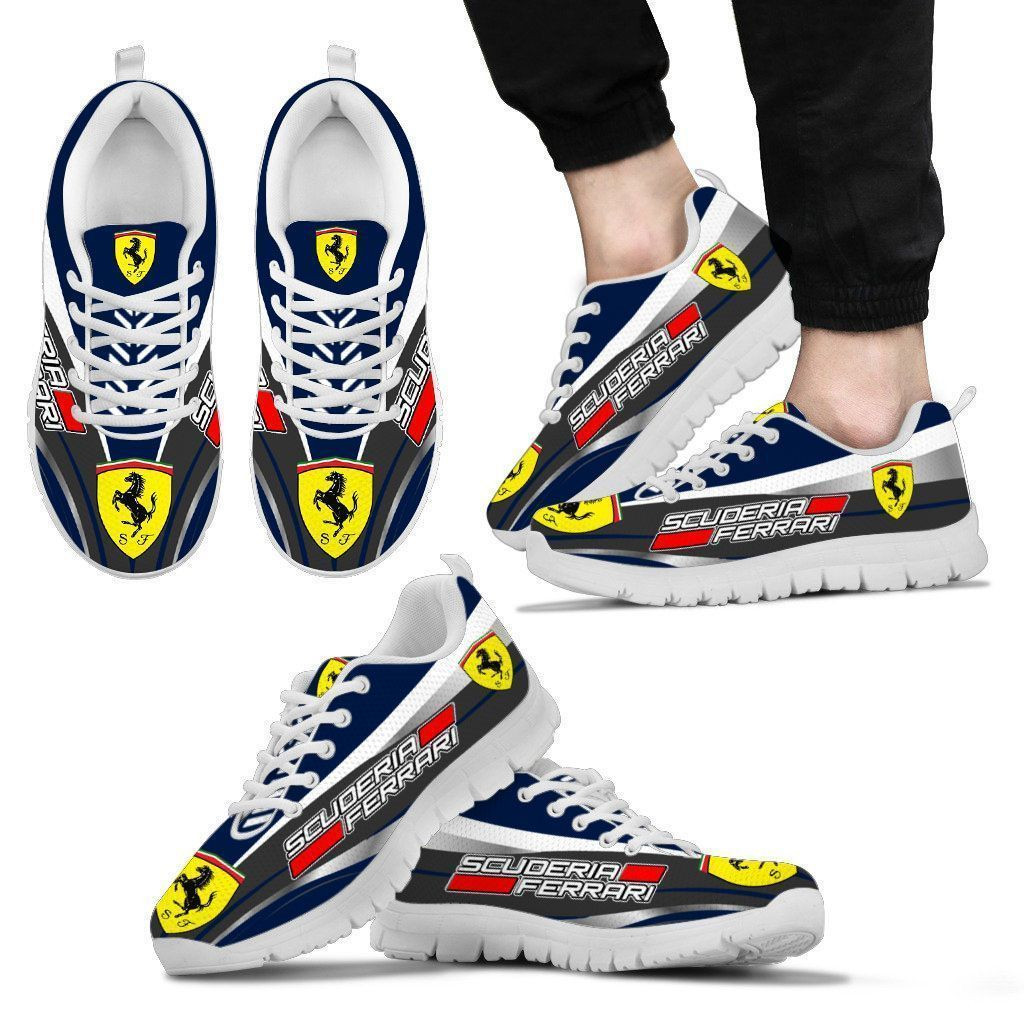 3D Printed FERRARI Sneakers Ver 6 - Famjoys 3D Printed FERRARI Sneakers Ver 6 - Famjoys