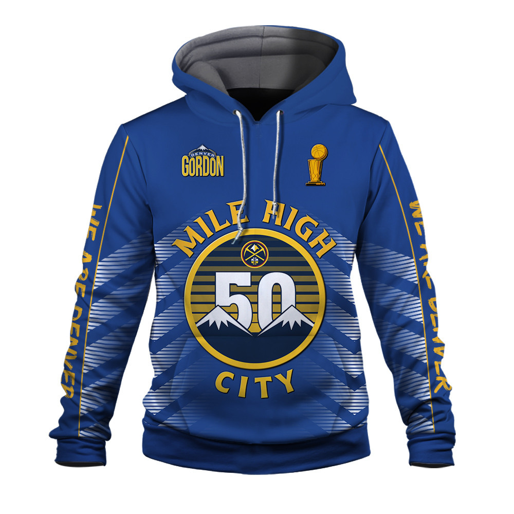 Aaron Gordon 50 NBA Denver Nuggets We Are Denver 5280 Relentless Unisex 3D Hoodie - Famjoys Aaron Gordon 50 NBA Denver Nuggets We Are Denver 5280 Relentless Unisex 3D Hoodie - Famjoys