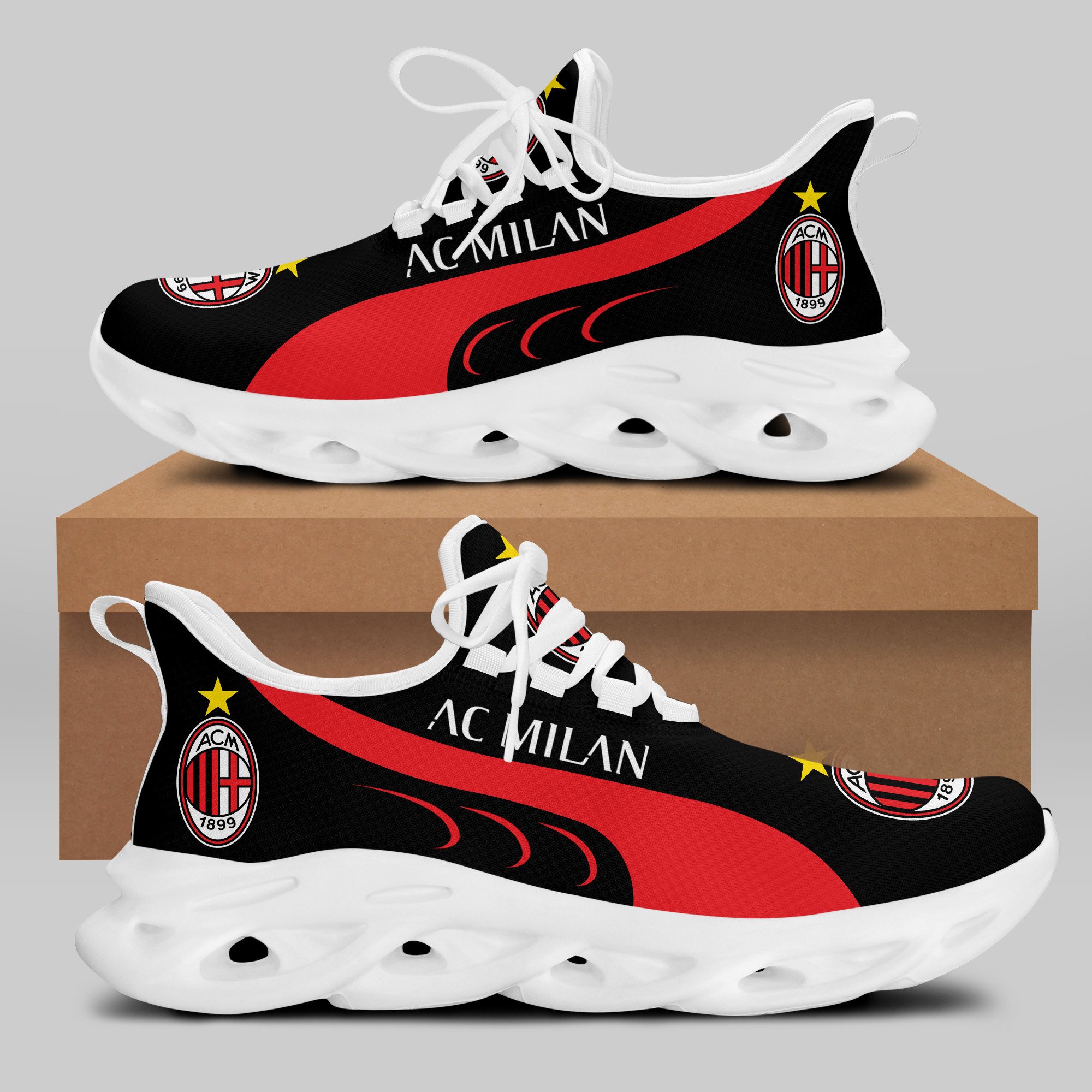 AC Milan RUNNING SHOES VER 1 - Famjoys AC Milan RUNNING SHOES VER 1 - Famjoys