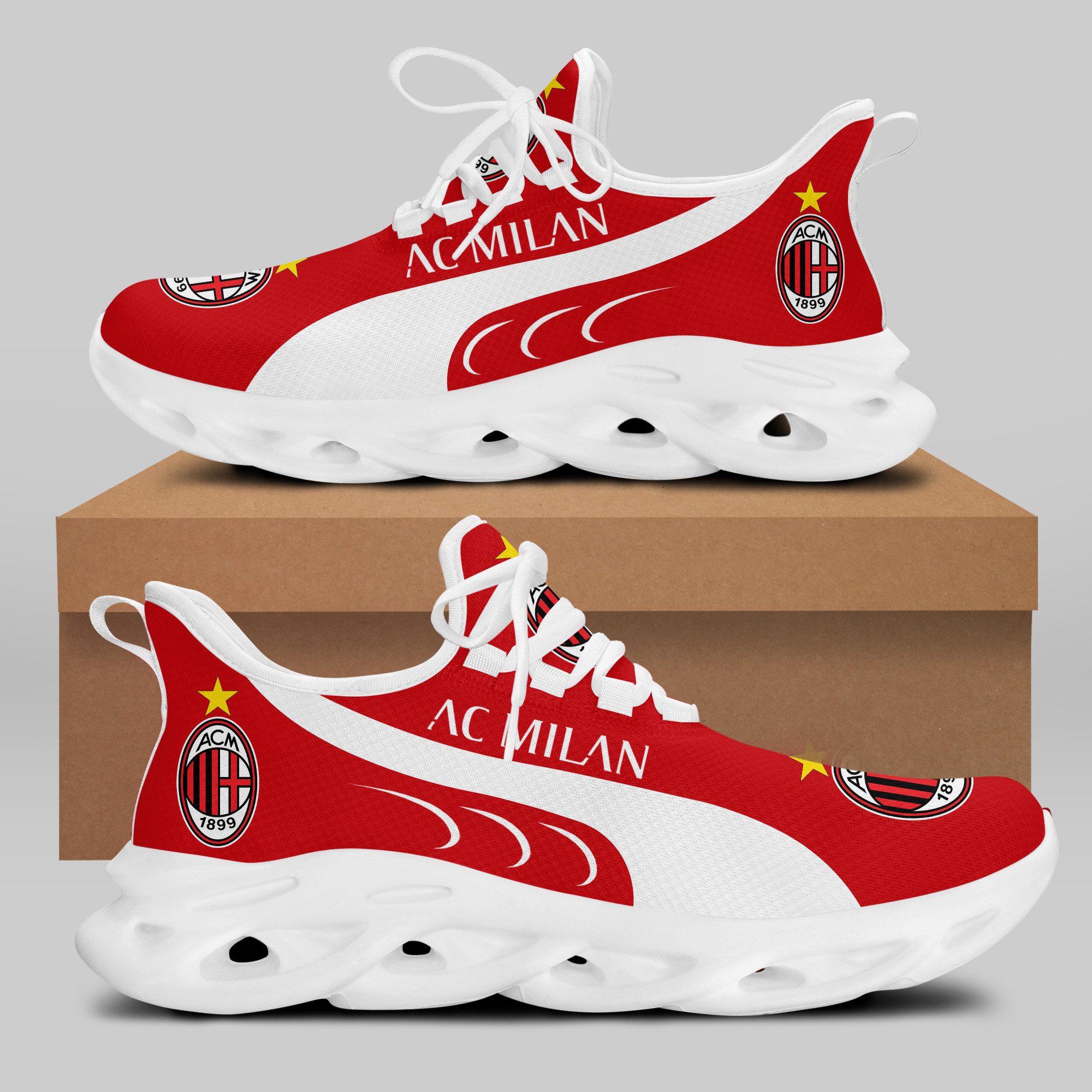 AC Milan RUNNING SHOES VER 2 - Famjoys AC Milan RUNNING SHOES VER 2 - Famjoys