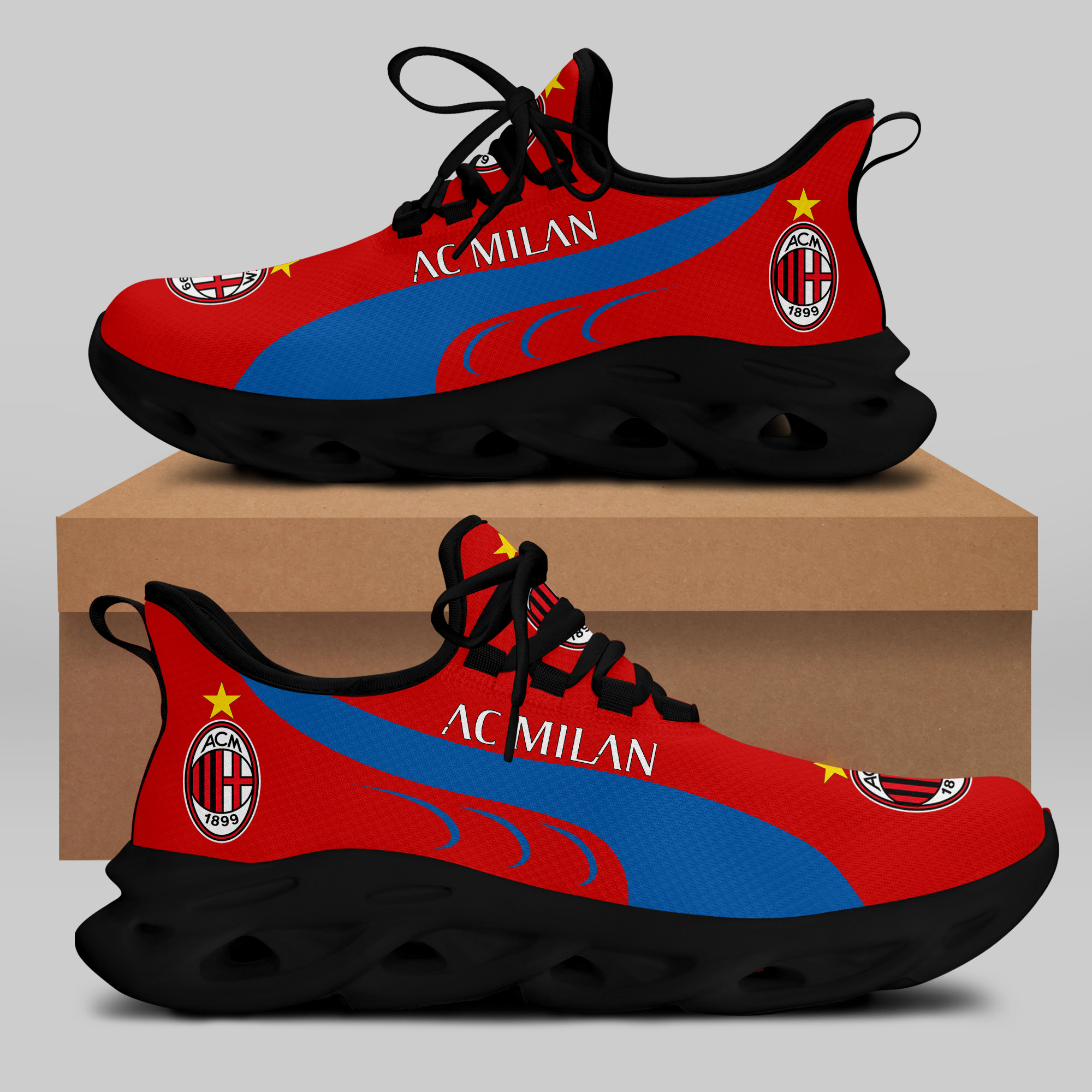 AC Milan RUNNING SHOES VER 7 - Famjoys AC Milan RUNNING SHOES VER 7 - Famjoys