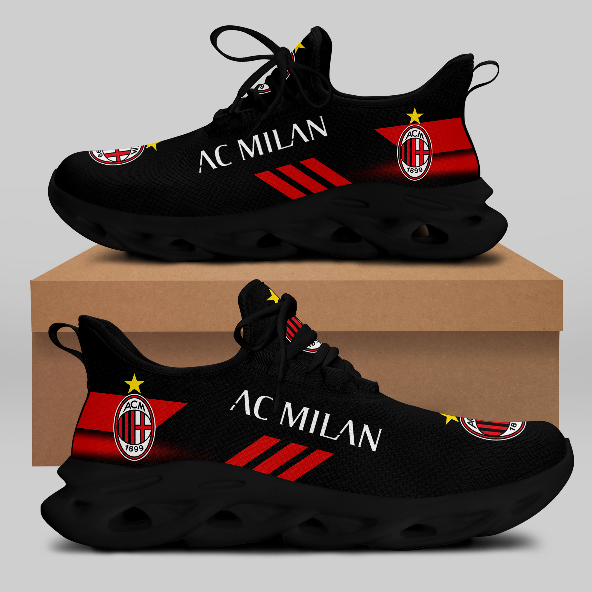 AC Milan RUNNING SHOES VER 8 - Famjoys AC Milan RUNNING SHOES VER 8 - Famjoys