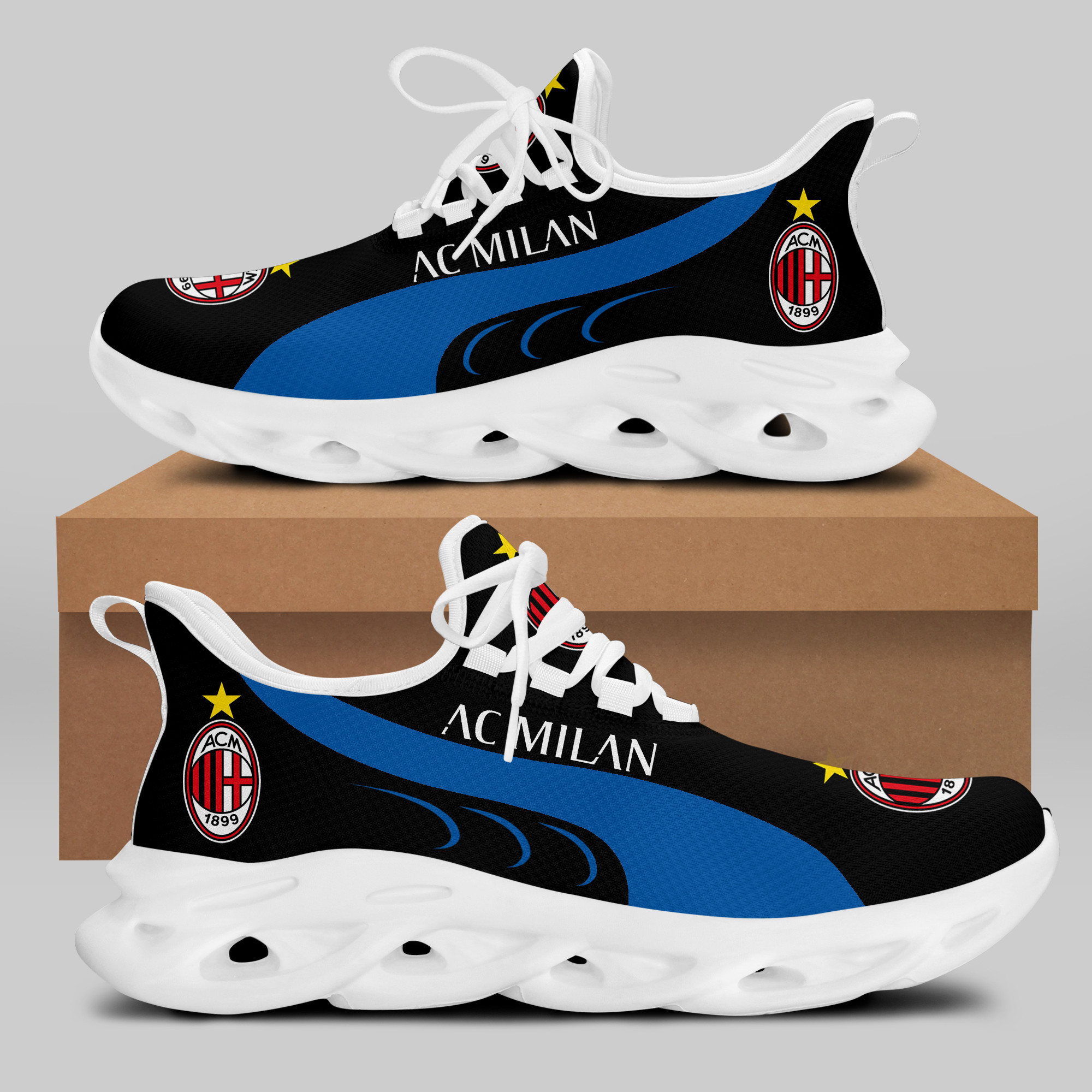 AC Milan RUNNING SHOES VER 8 - Famjoys AC Milan RUNNING SHOES VER 8 - Famjoys